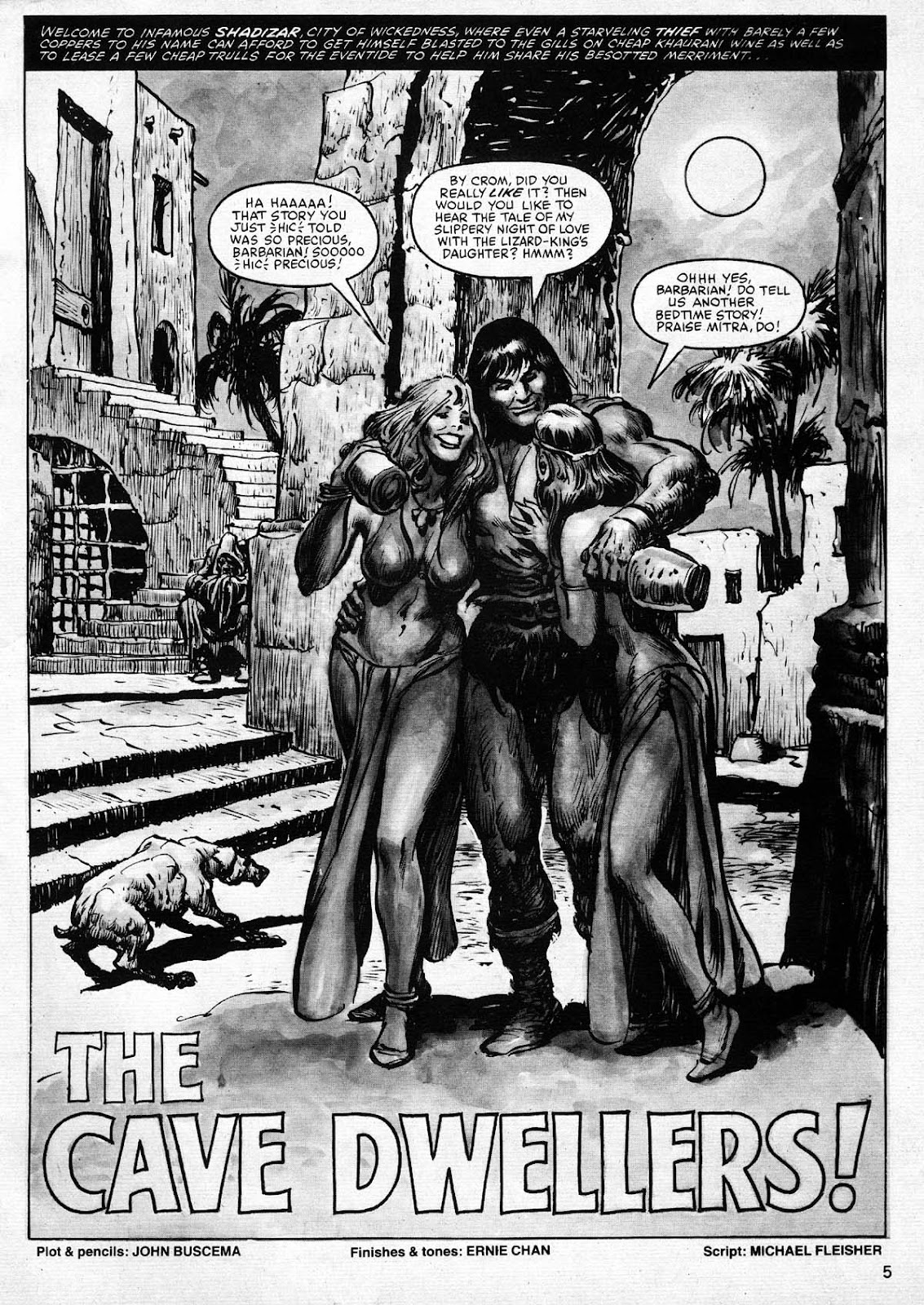 The Savage Sword Of Conan issue 77 - Page 5