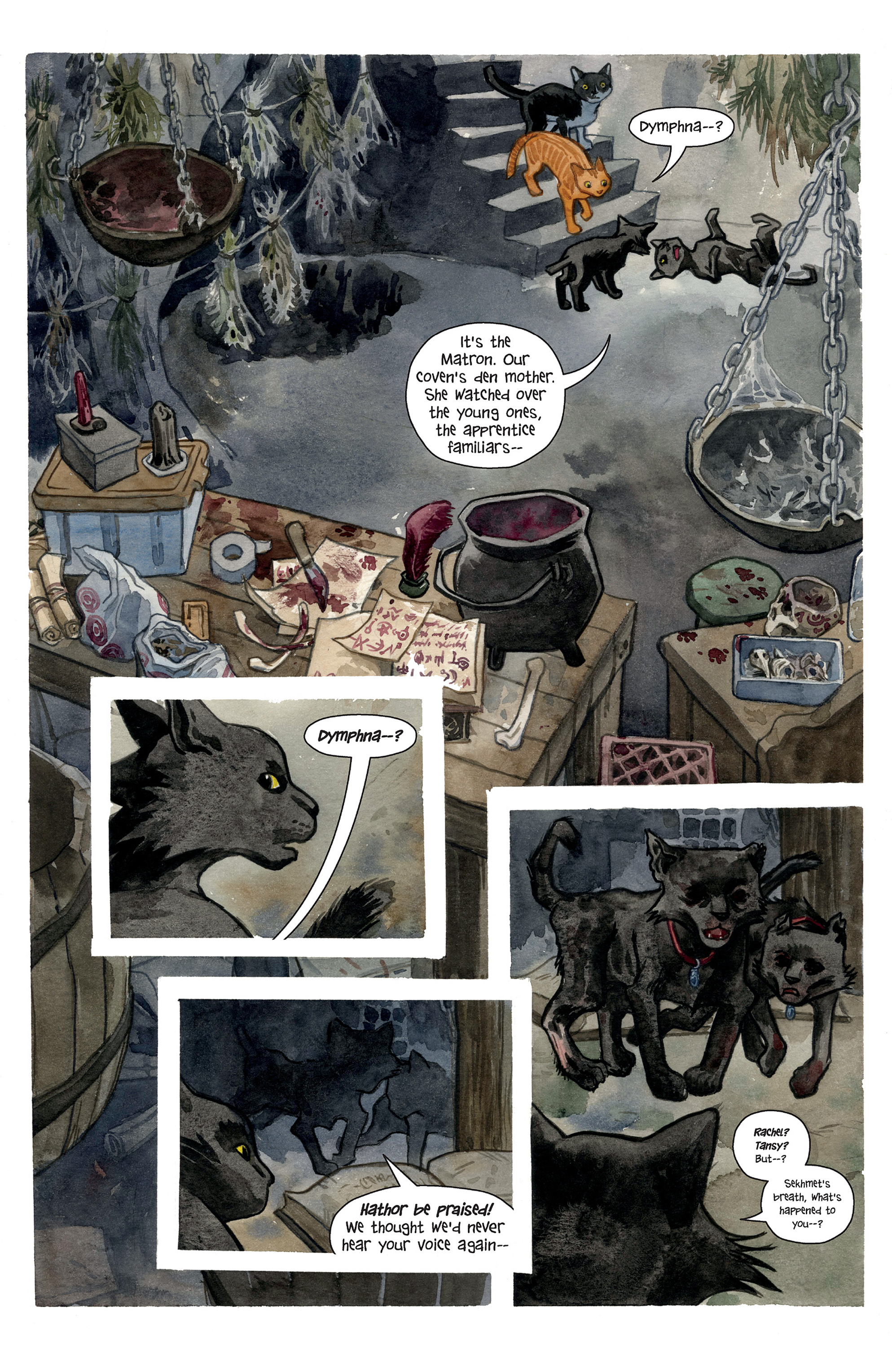 Read online Beasts of Burden: What The Cat Dragged In comic -  Issue # Full - 11