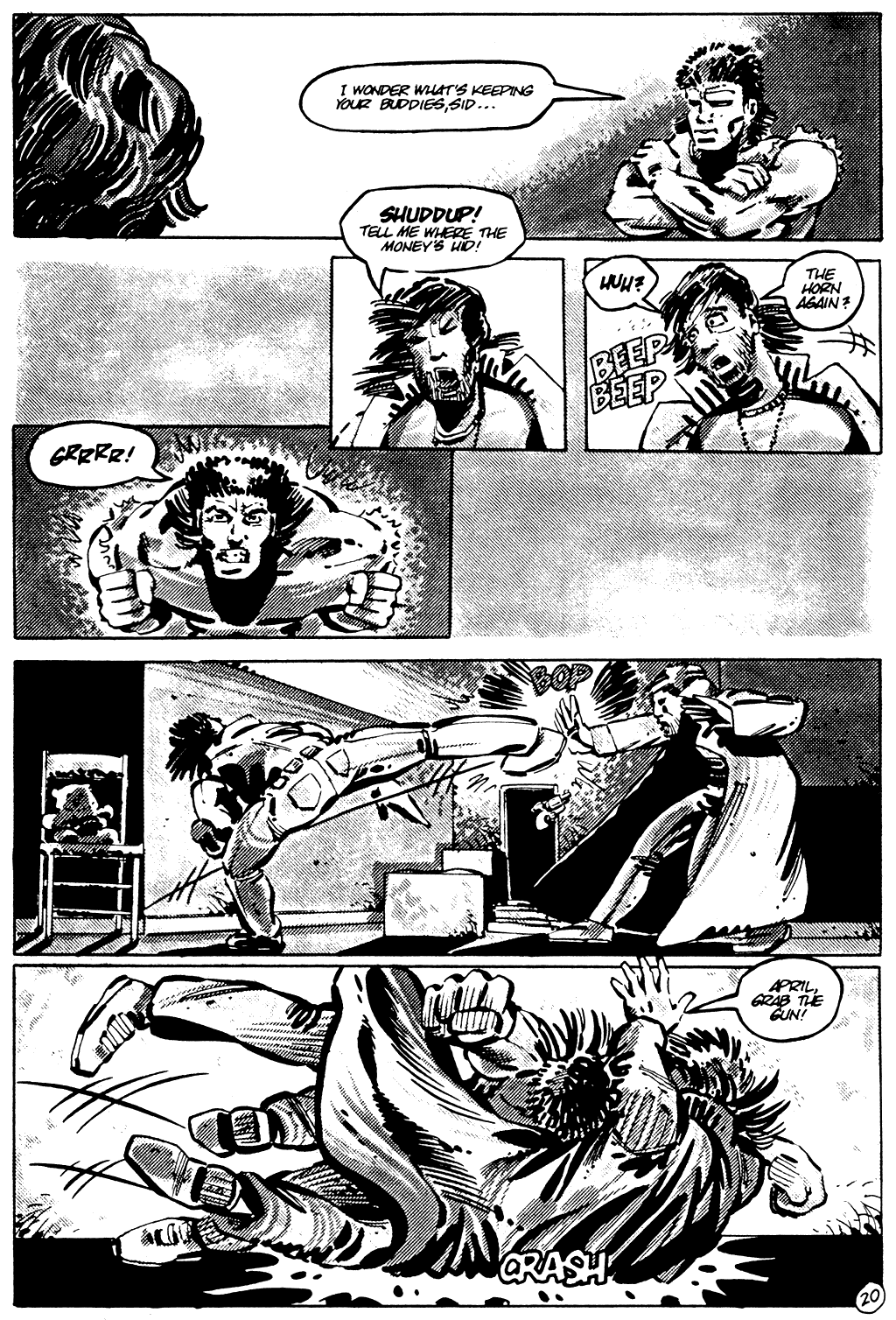 Read online Tales of the Teenage Mutant Ninja Turtles comic -  Issue #1 - 23