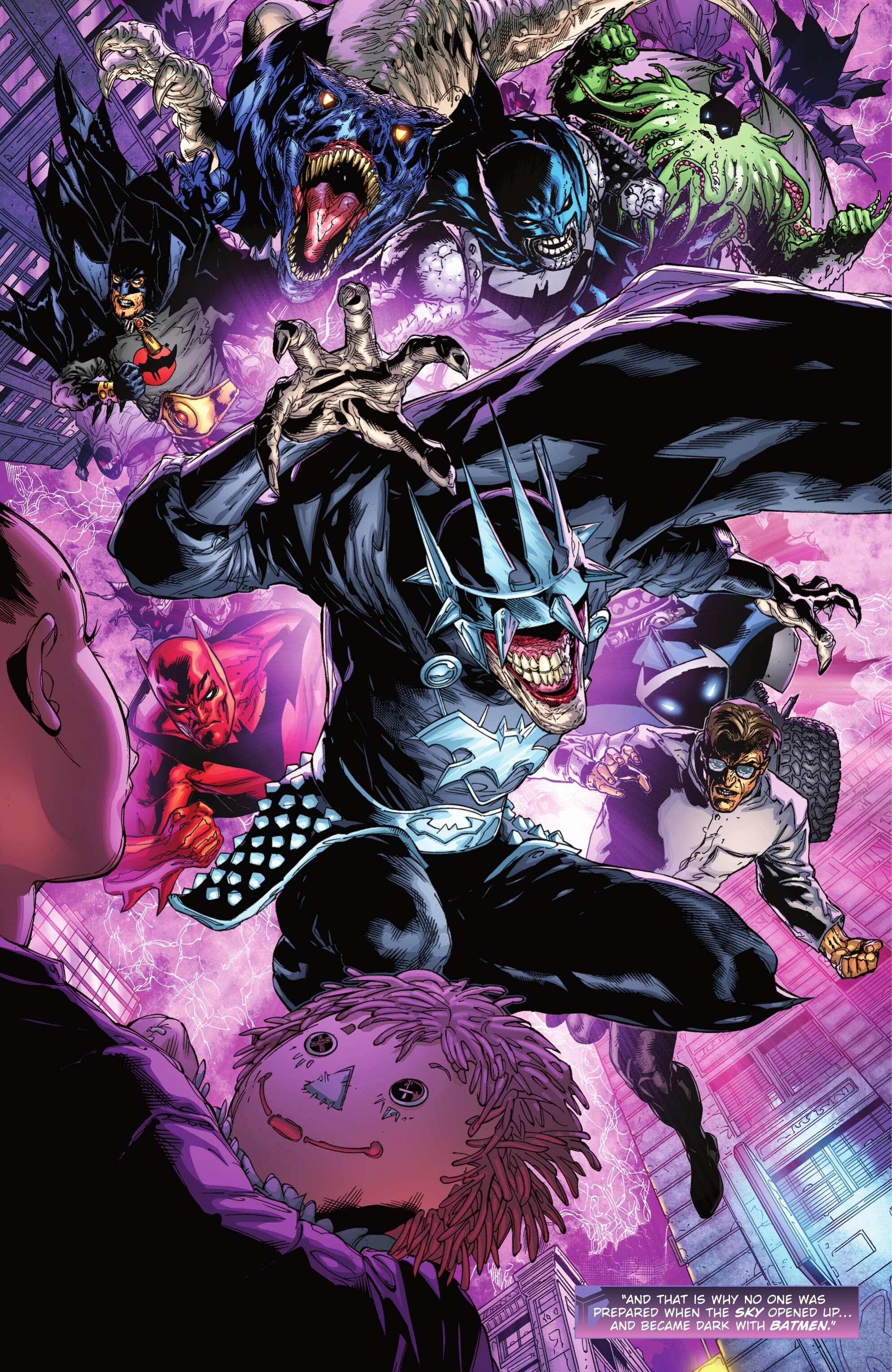 Read online Dark Nights: Death Metal: The Darkest Knight comic -  Issue # TPB (Part 1) - 45
