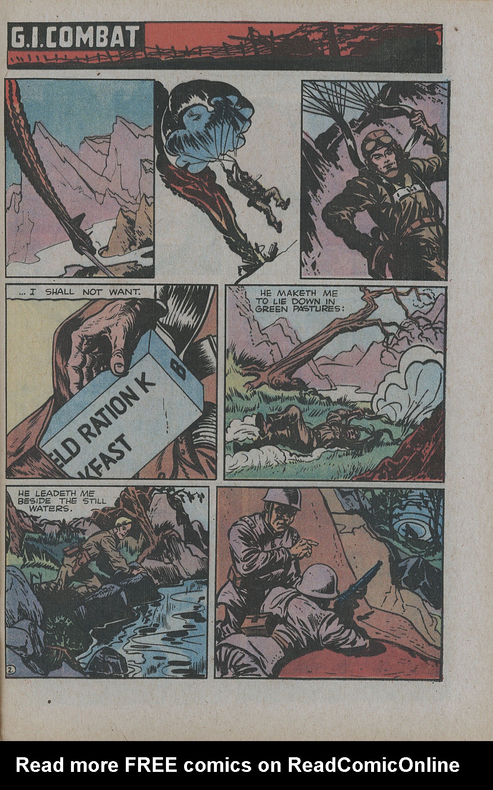 Read online G.I. Combat (1952) comic -  Issue #152 - 35