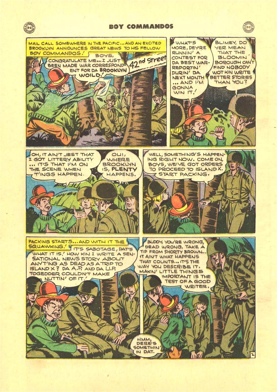 Read online Boy Commandos comic -  Issue #14 - 40