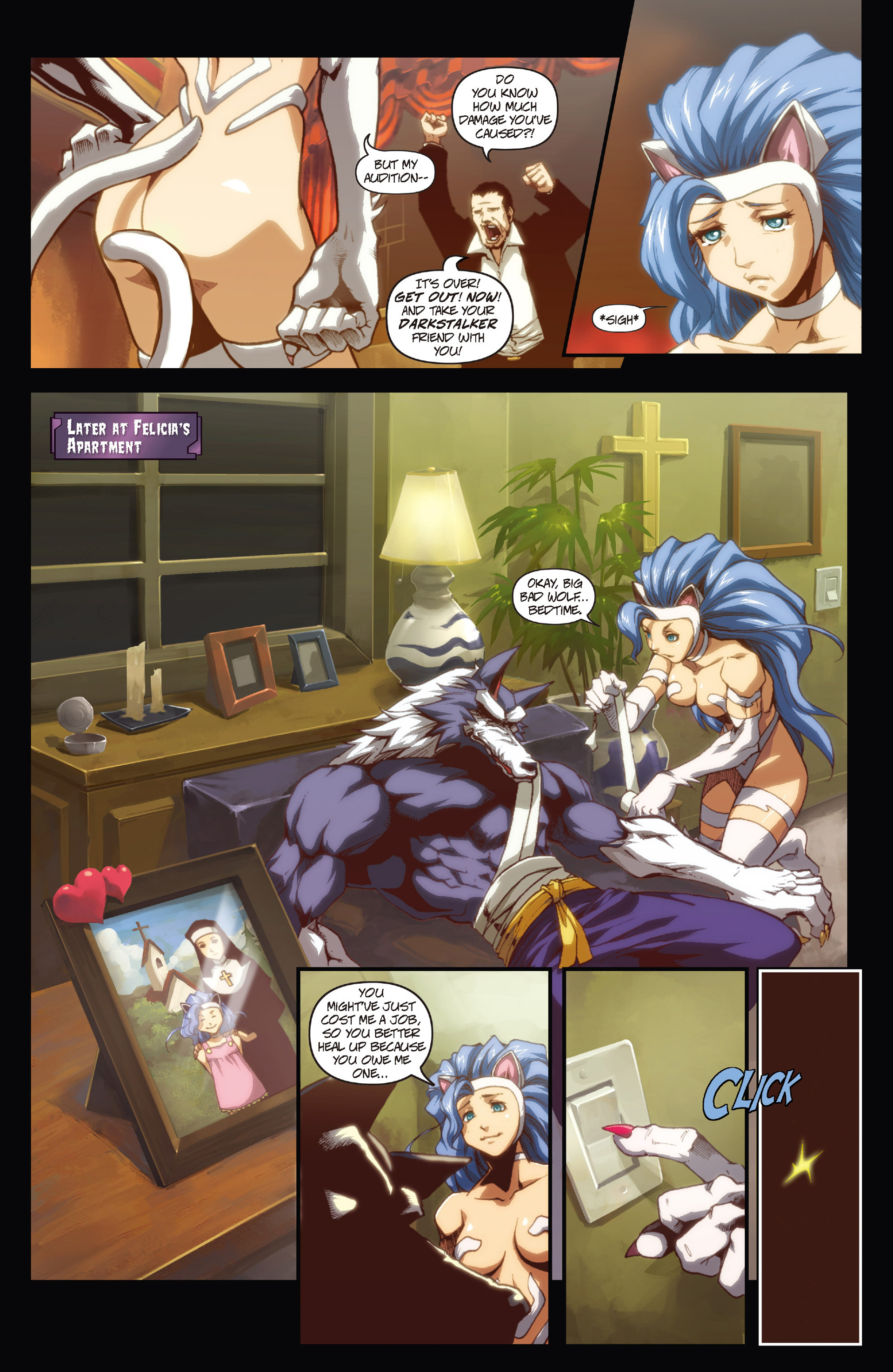 Read online Darkstalkers comic -  Issue #3 - 17