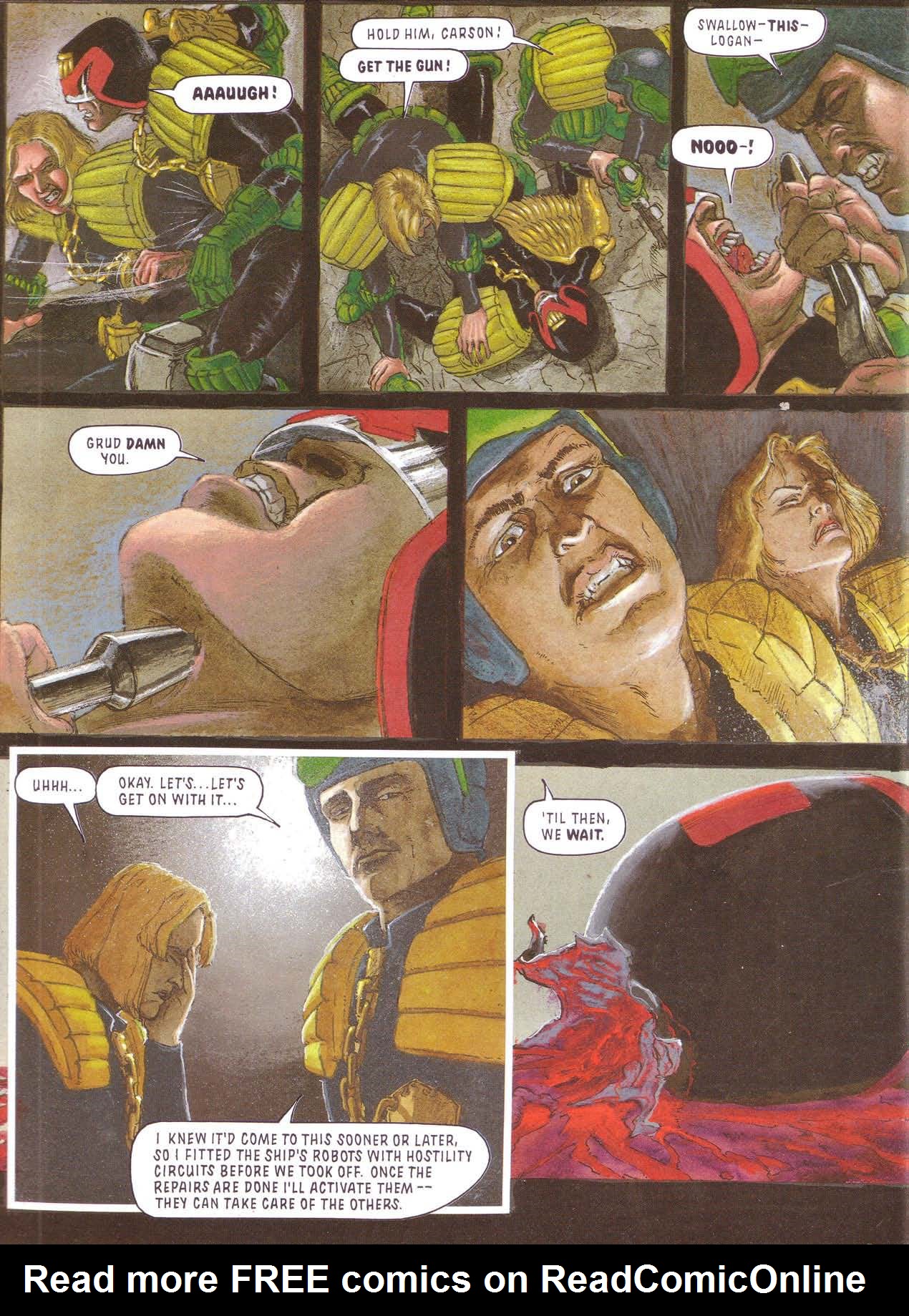 Read online Judge Dredd [Collections - Hamlyn | Mandarin] comic -  Issue # TPB Justice One - 34