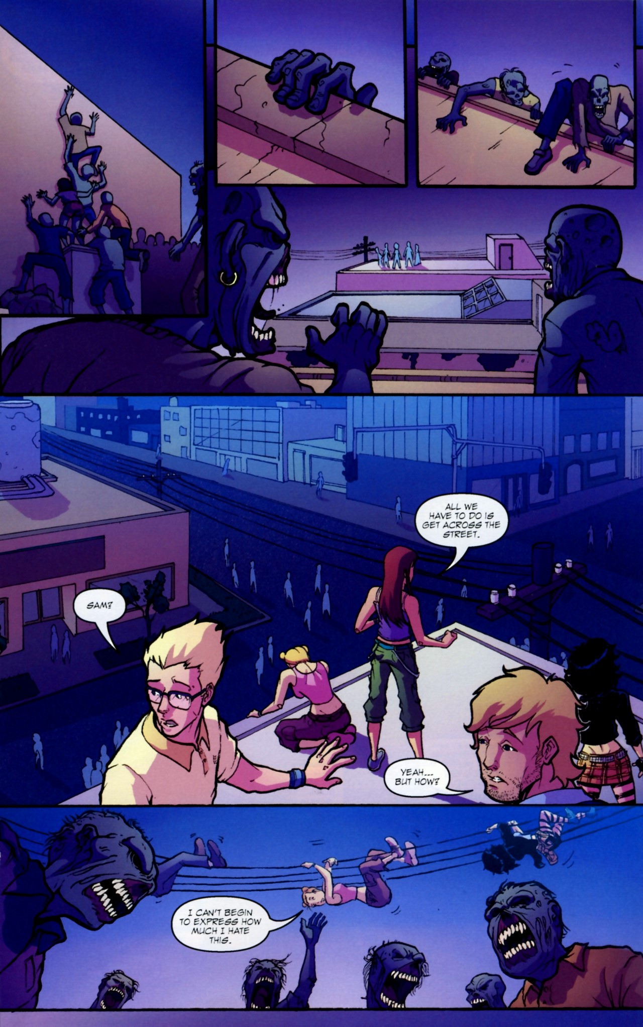 Read online Zombie Tales: Death Valley comic -  Issue #2 - 3