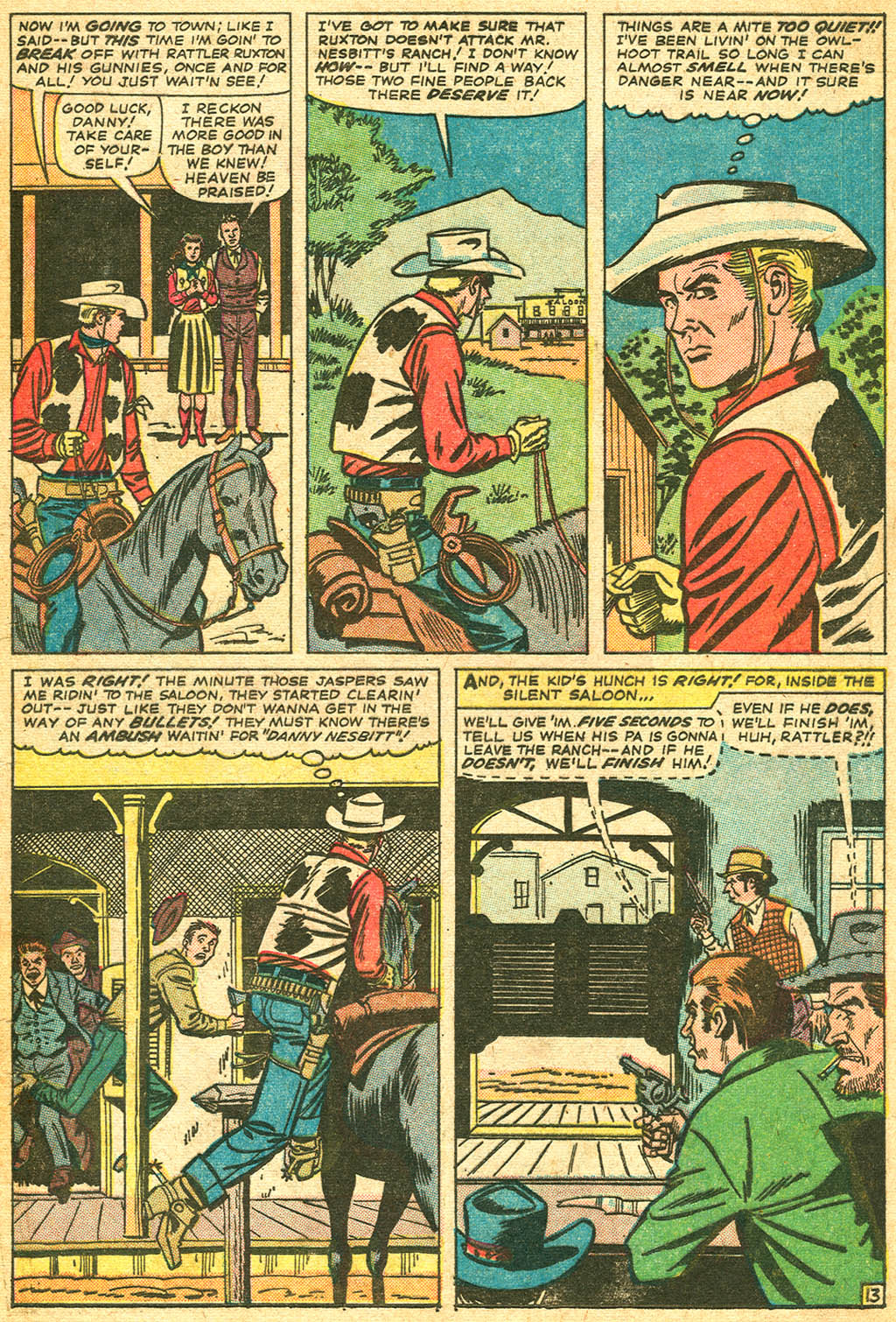Read online Kid Colt Outlaw comic -  Issue #122 - 17