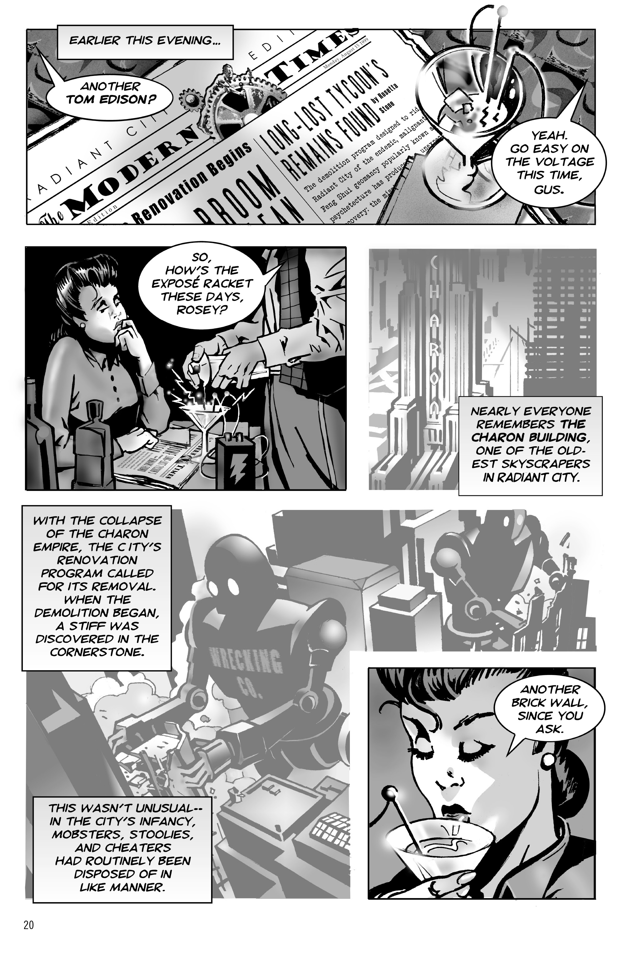 Read online Noir: A Collection of Crime Comics comic -  Issue # TPB - 19