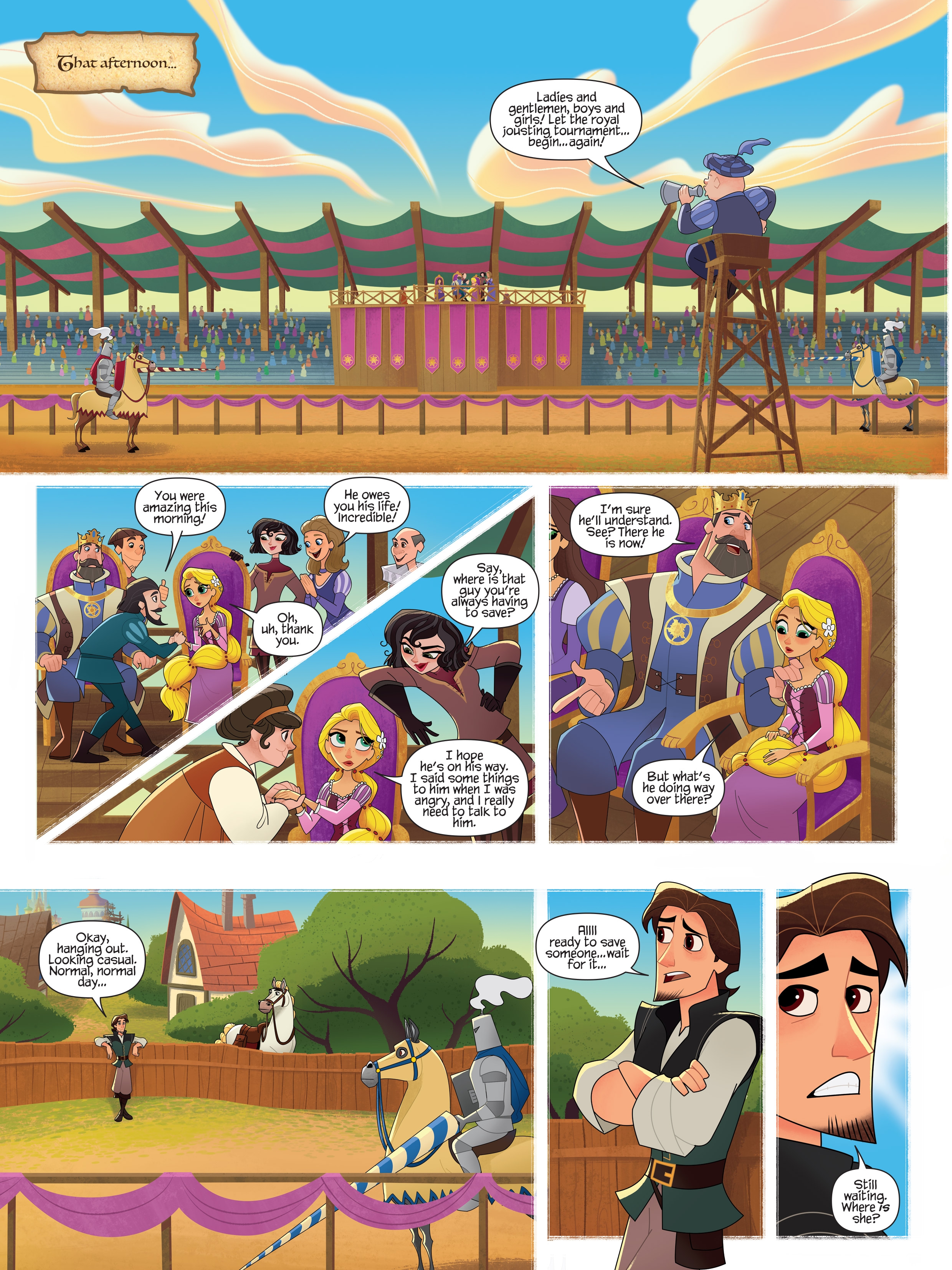Read online Tangled: The Series-Adventure Is Calling comic -  Issue # Full - 49