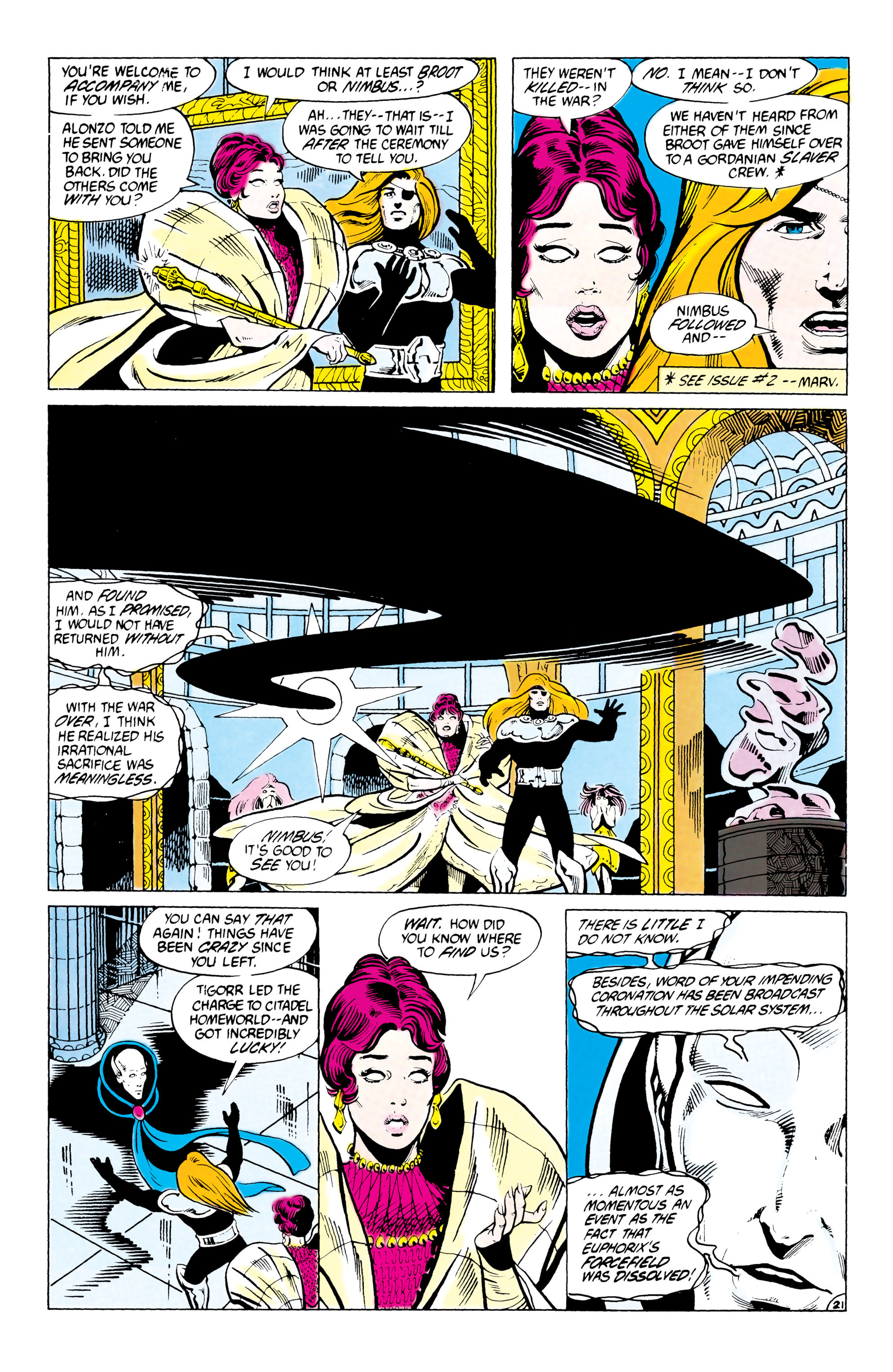 Read online The Omega Men (1983) comic -  Issue #8 - 22