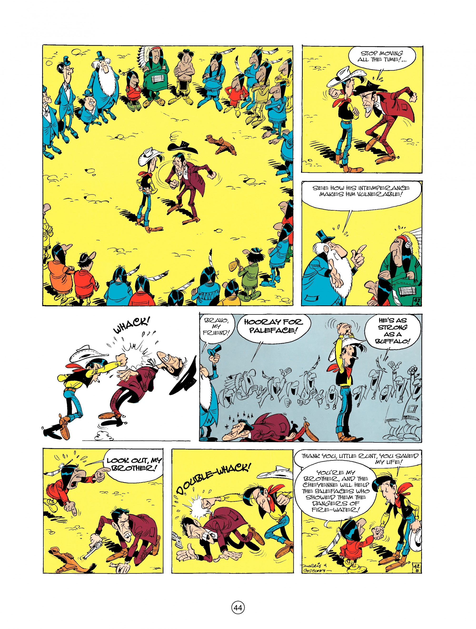 Read online A Lucky Luke Adventure comic -  Issue #16 - 44