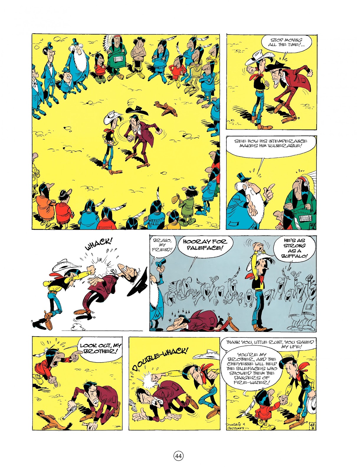 A Lucky Luke Adventure issue 16 - Page 44