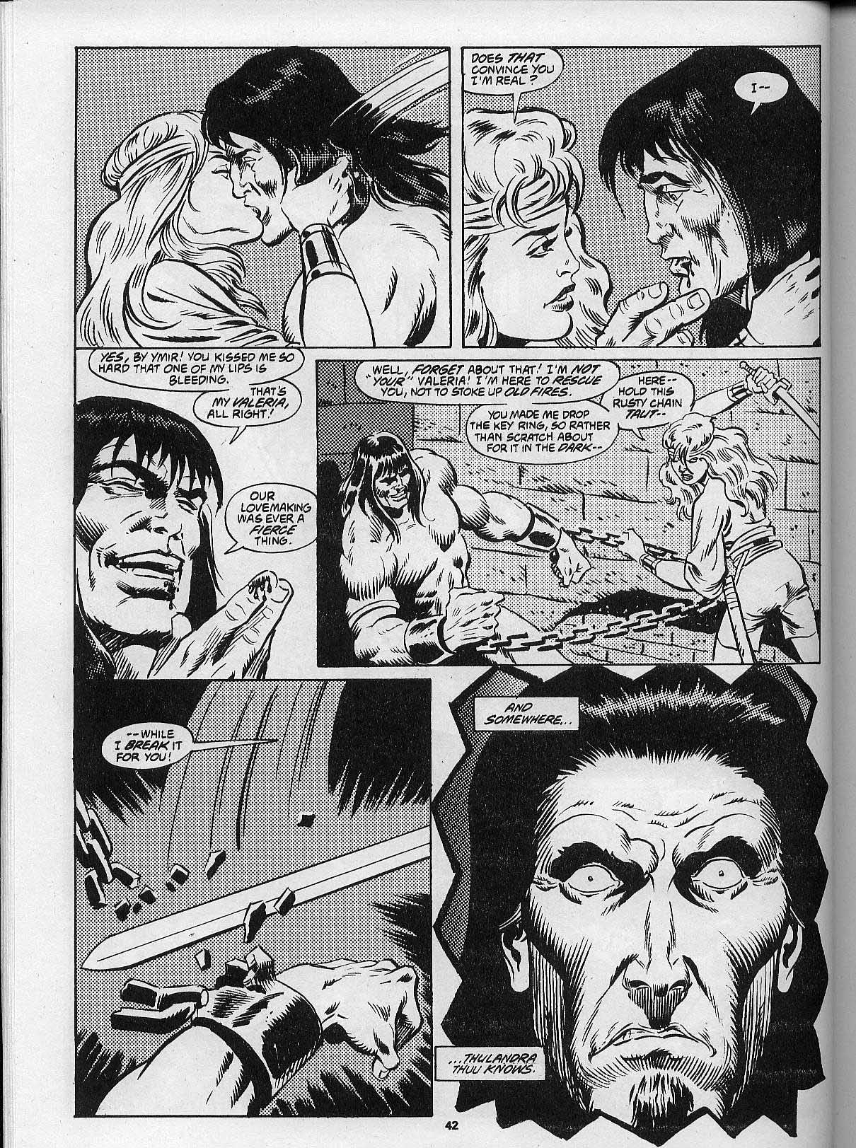 Read online The Savage Sword Of Conan comic -  Issue #201 - 44
