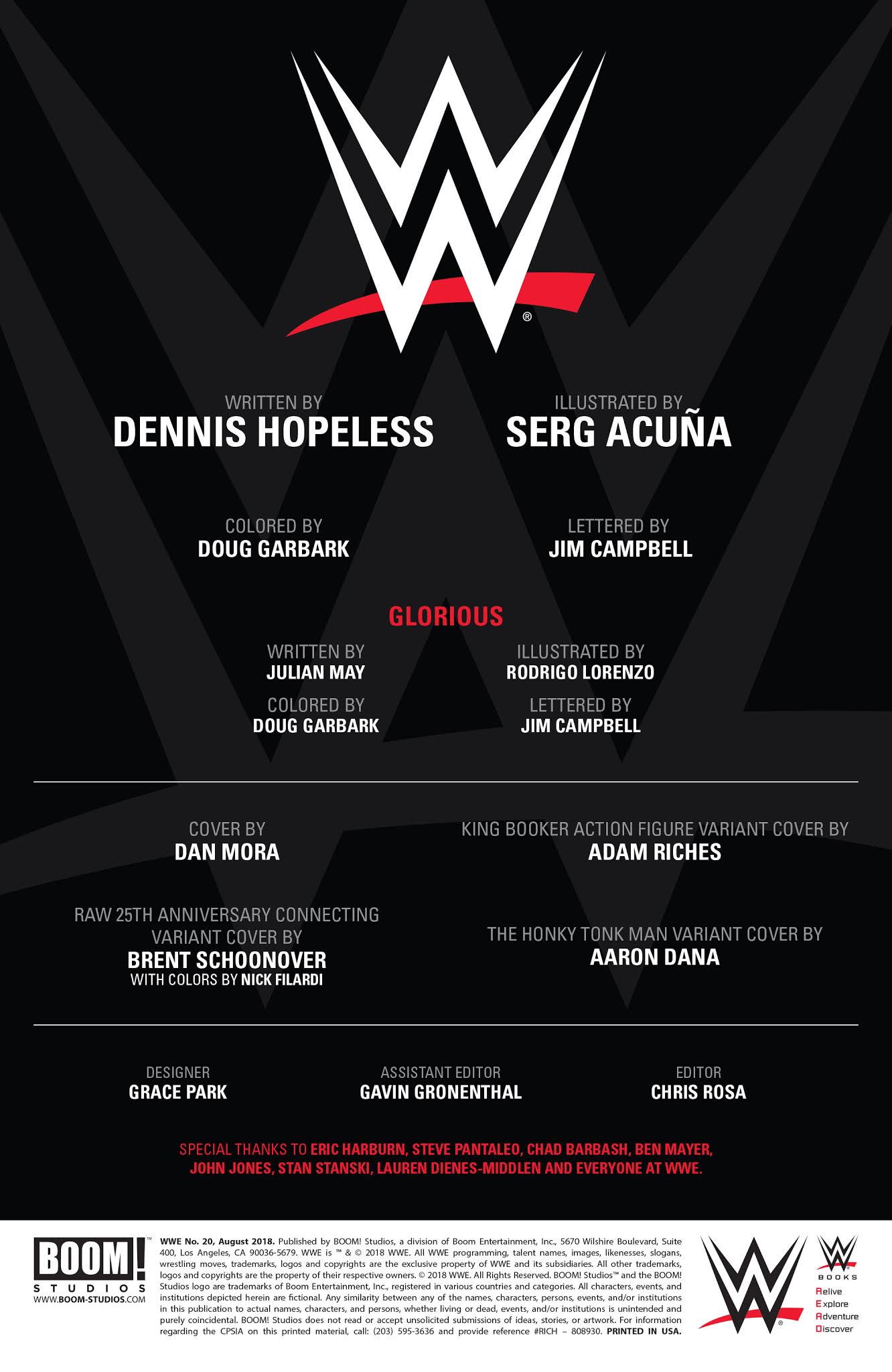 Read online WWE comic -  Issue #20 - 2