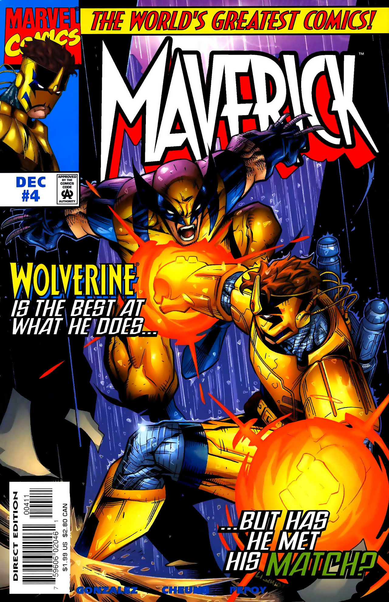 Read online Maverick comic -  Issue #4 - 1