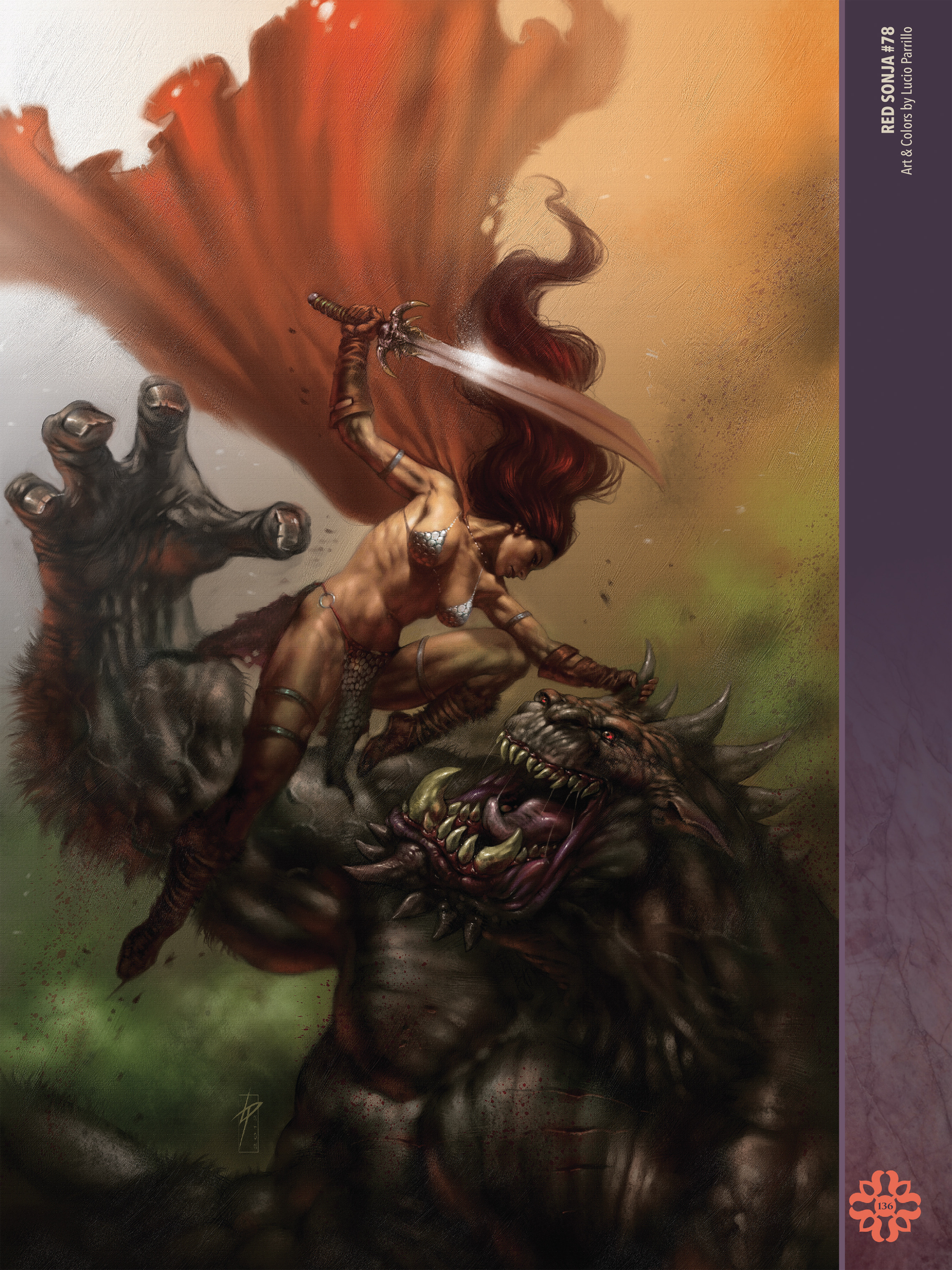 Read online The Art of Red Sonja comic -  Issue # TPB 2 (Part 2) - 37