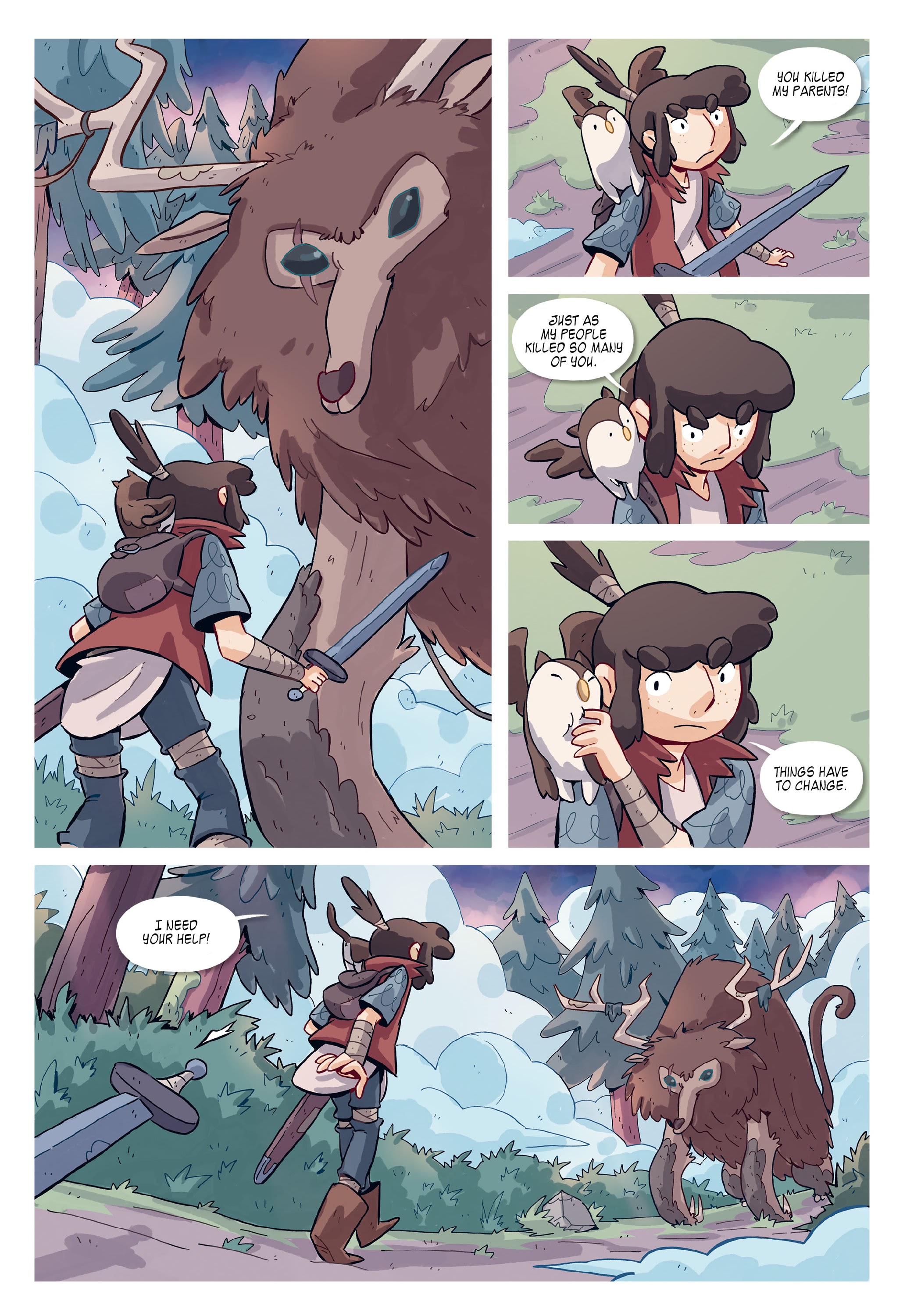 Read online Gert and the Sacred Stones comic -  Issue # TPB (Part 2) - 3