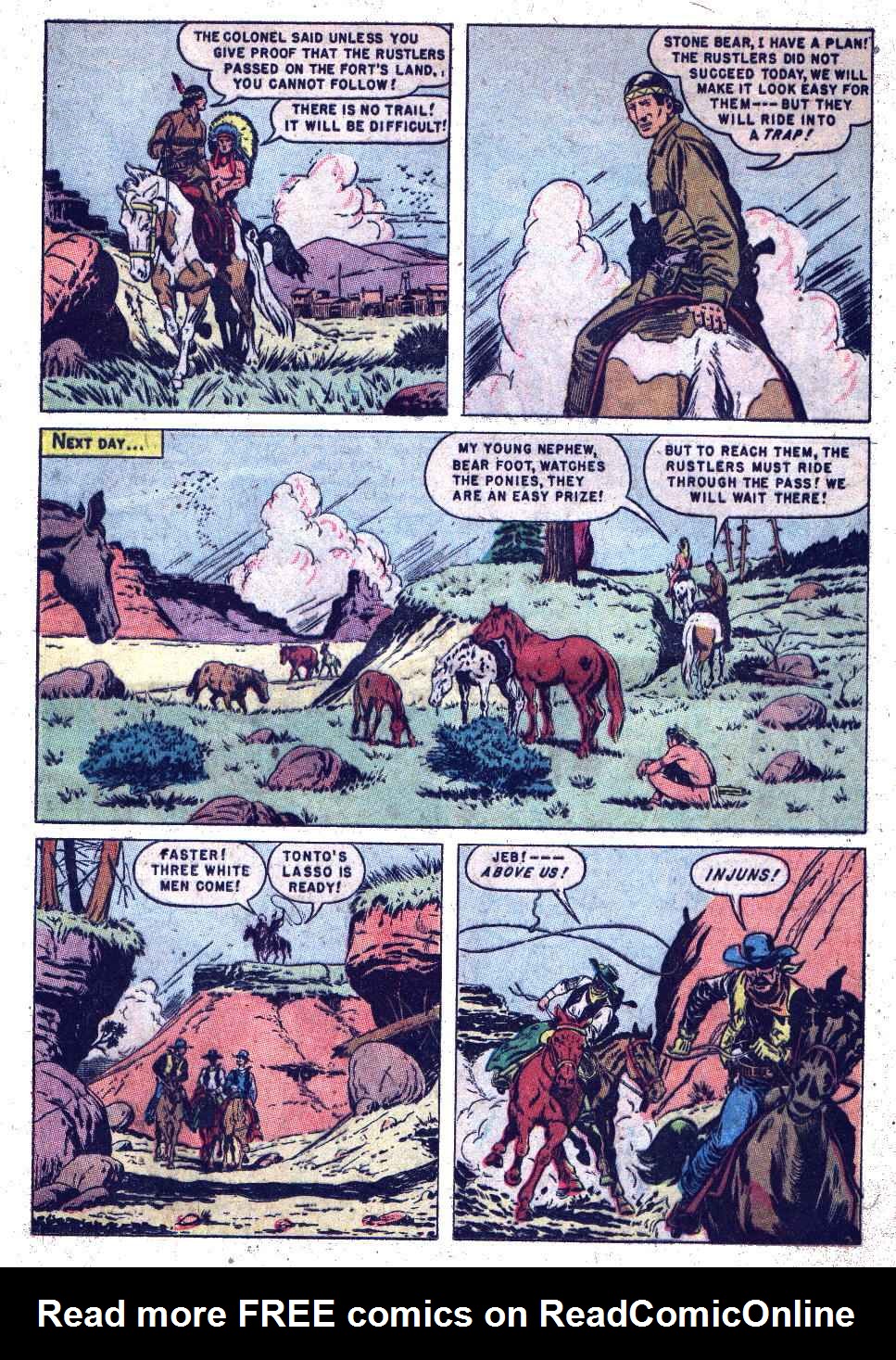Read online Lone Ranger's Companion Tonto comic -  Issue #3 - 21