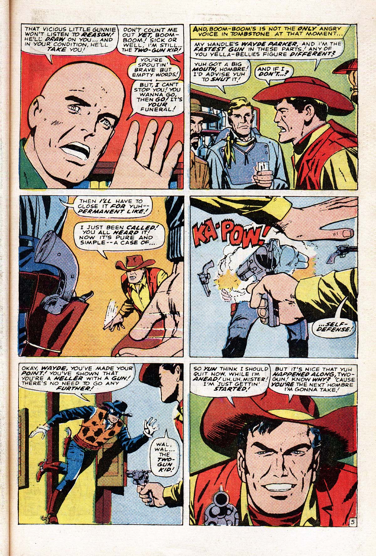 Read online The Mighty Marvel Western comic -  Issue #13 - 24