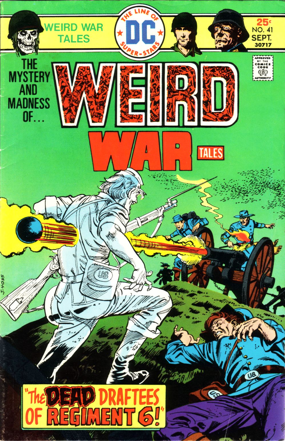 Read online Weird War Tales (1971) comic -  Issue #41 - 1