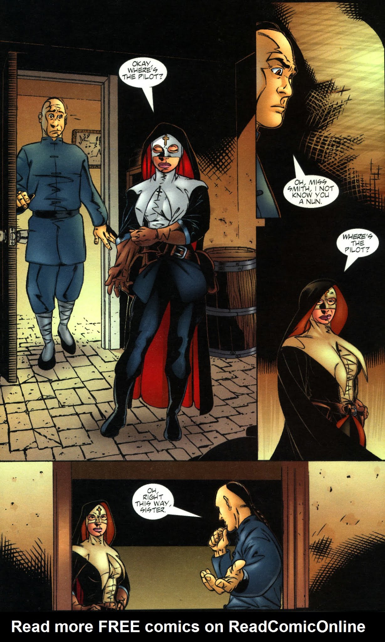 Read online Crimson Nun comic -  Issue #2 - 8