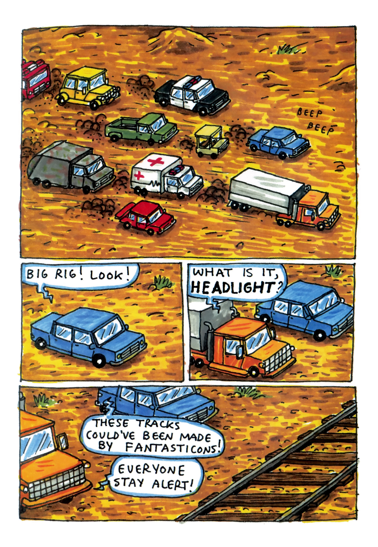 Read online Incredible Change-Bots comic -  Issue # TPB 1 - 35