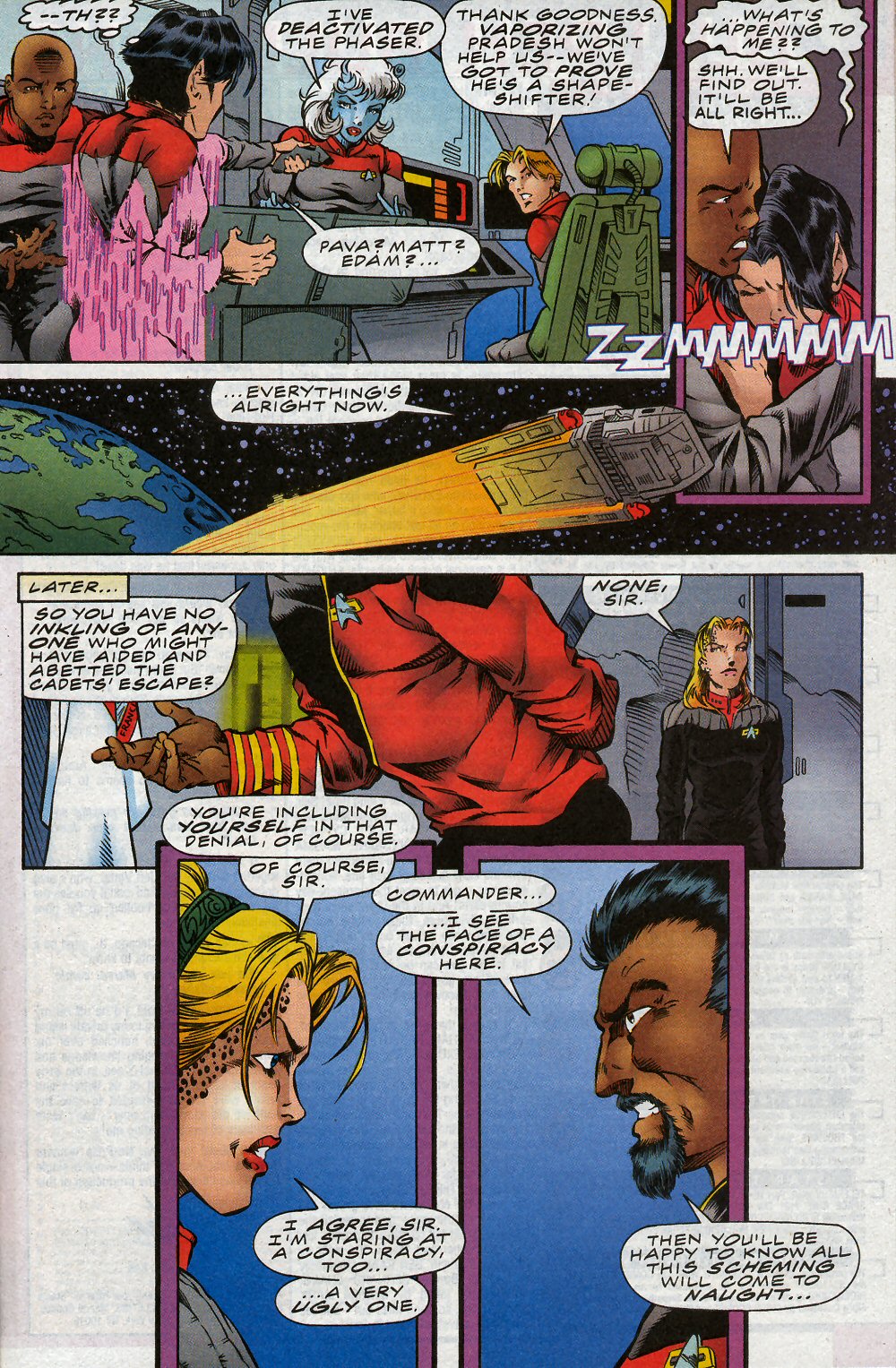 Read online Star Trek: Starfleet Academy (1996) comic -  Issue #12 - 21