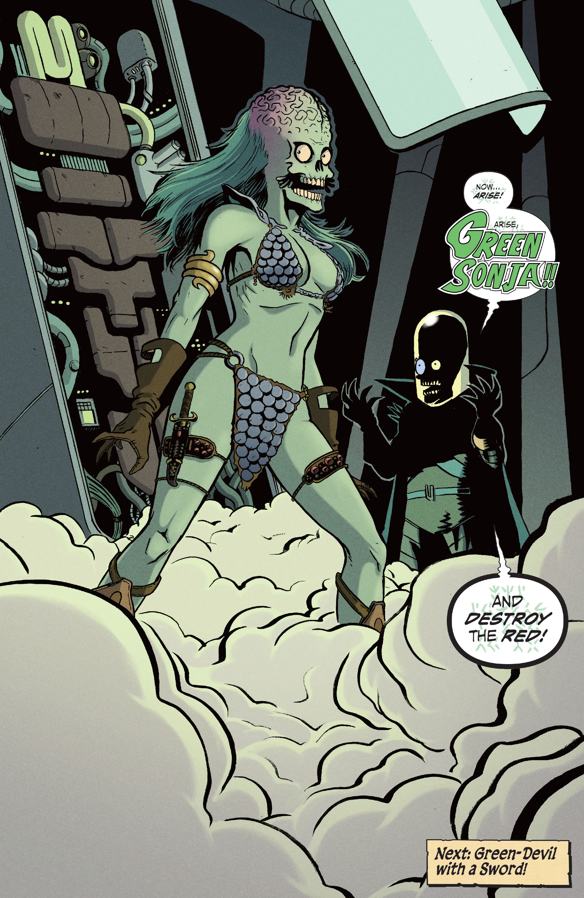 Read online Mars Attacks Red Sonja comic -  Issue #3 - 24
