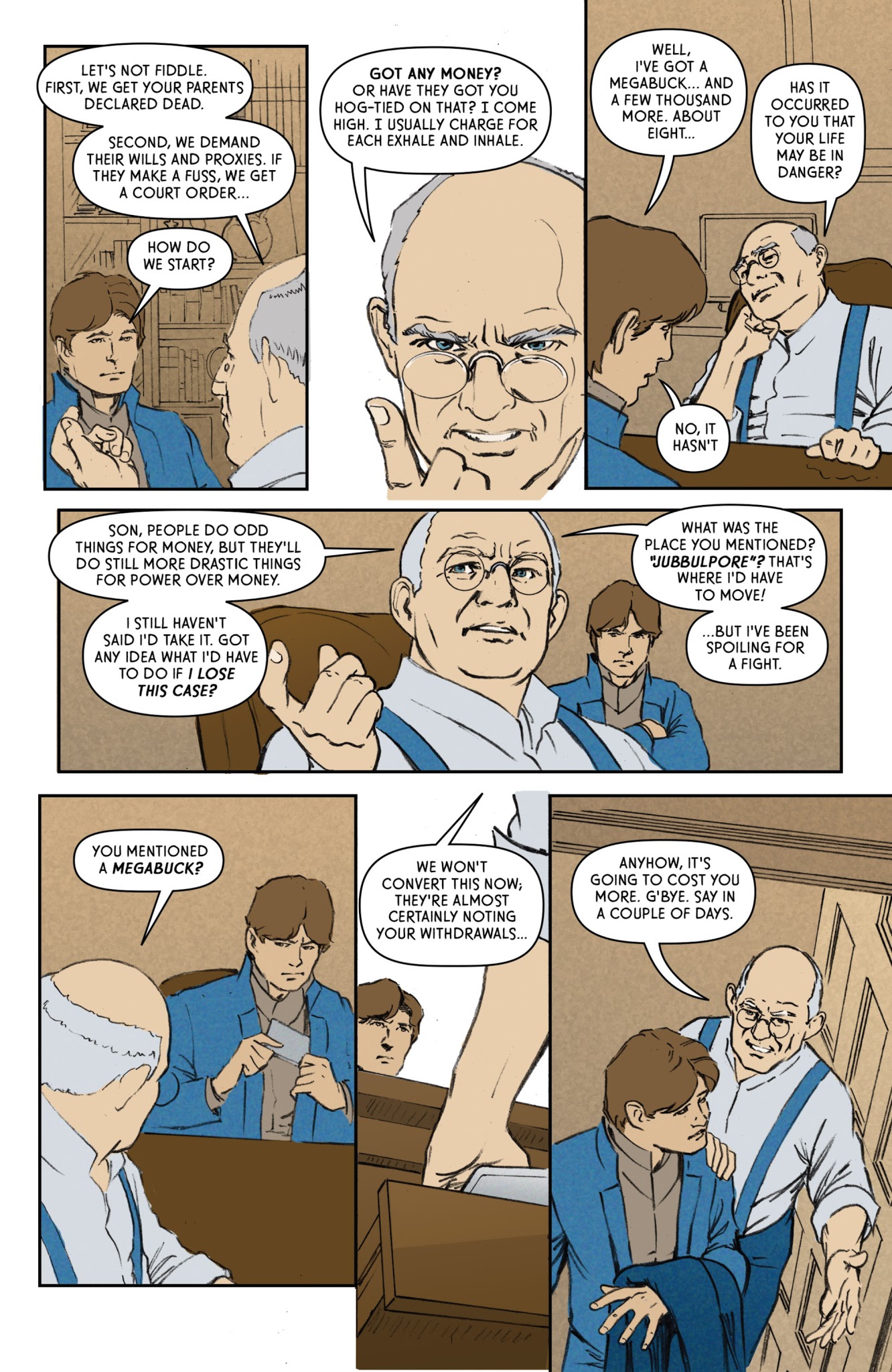 Read online Robert Heinlein's Citizen of the Galaxy comic -  Issue # TPB - 78