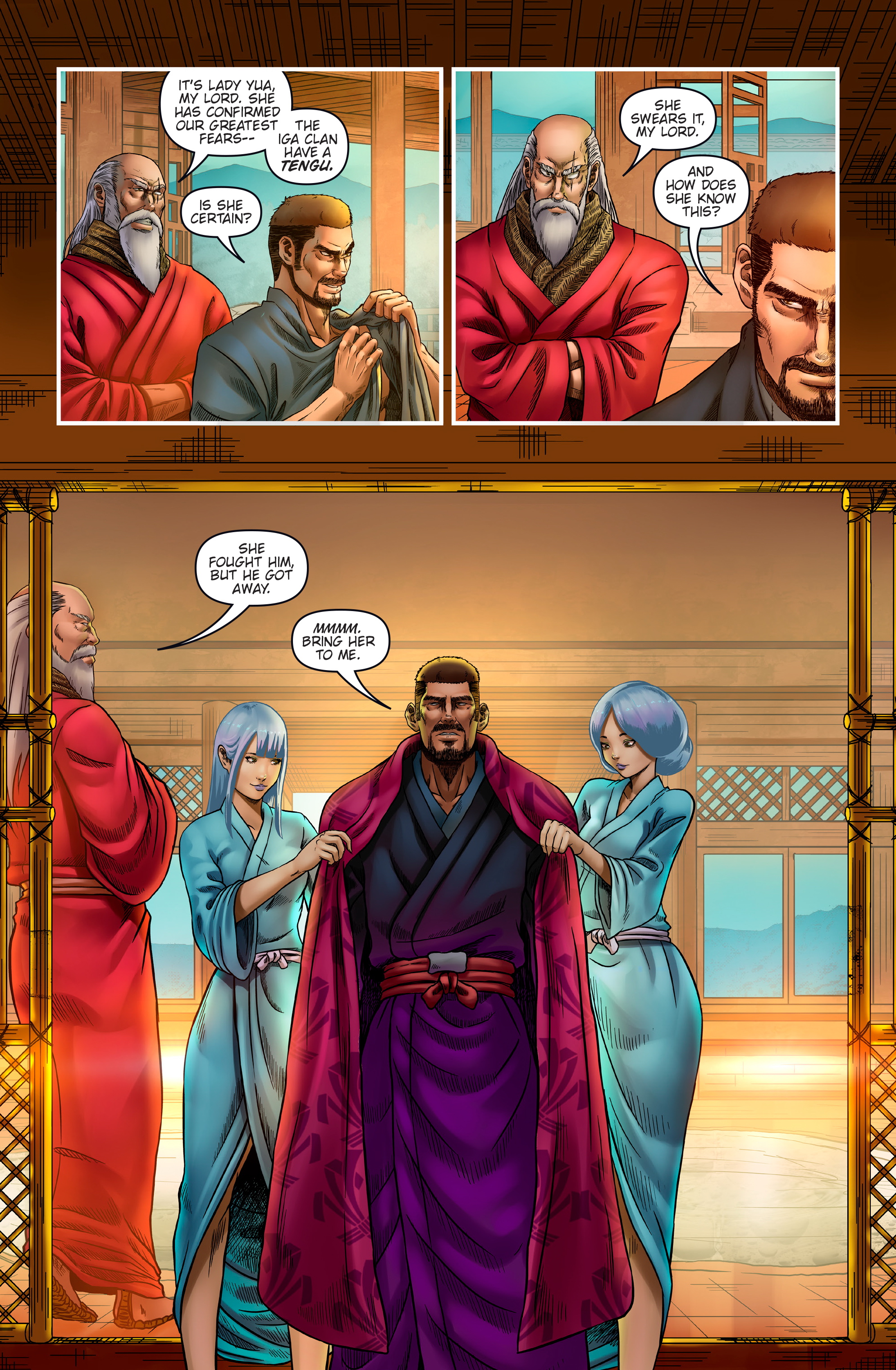 Read online Honor and Curse comic -  Issue #6 - 5