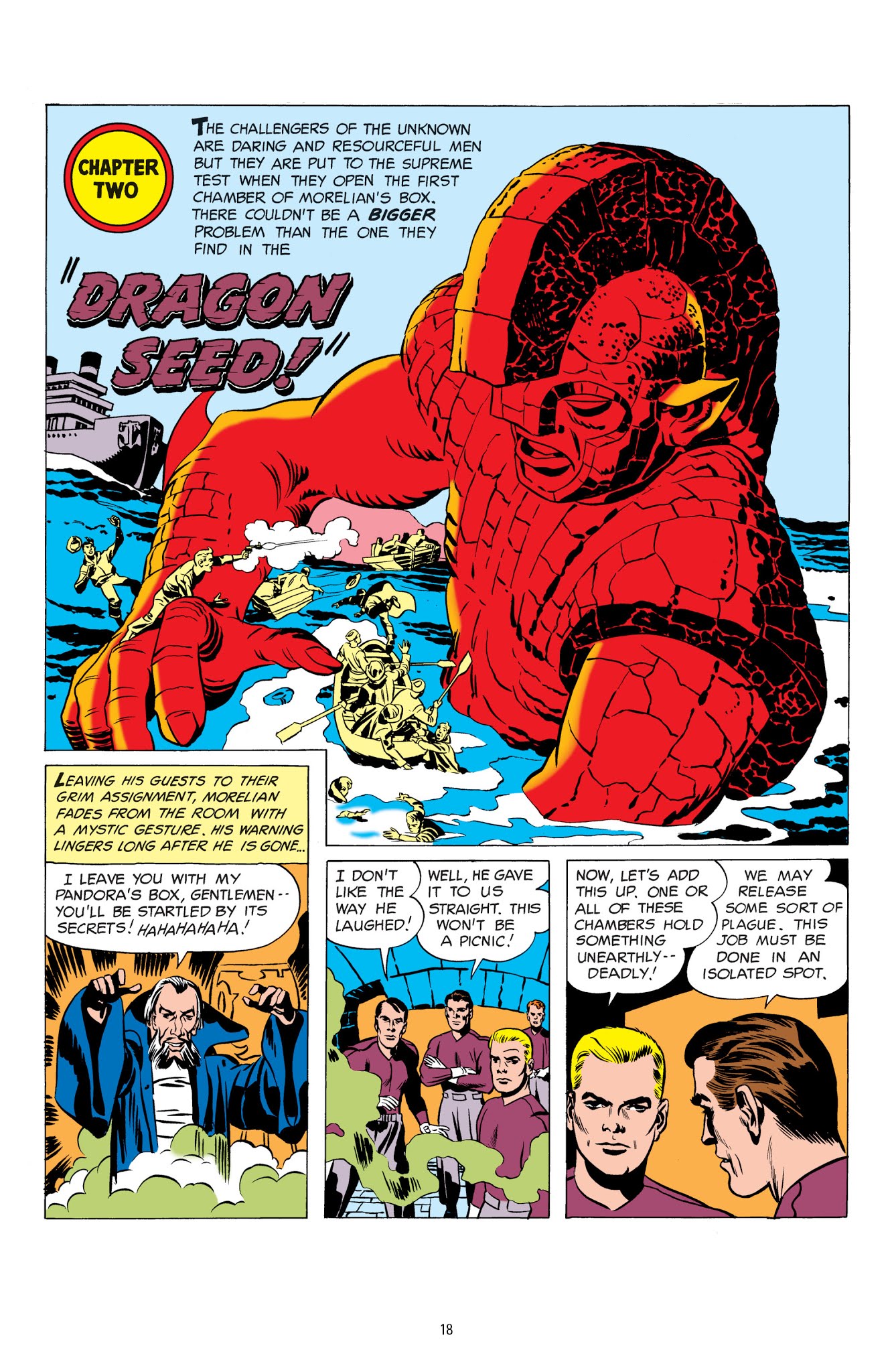 Read online Challengers of the Unknown by Jack Kirby comic -  Issue # TPB (Part 1) - 18