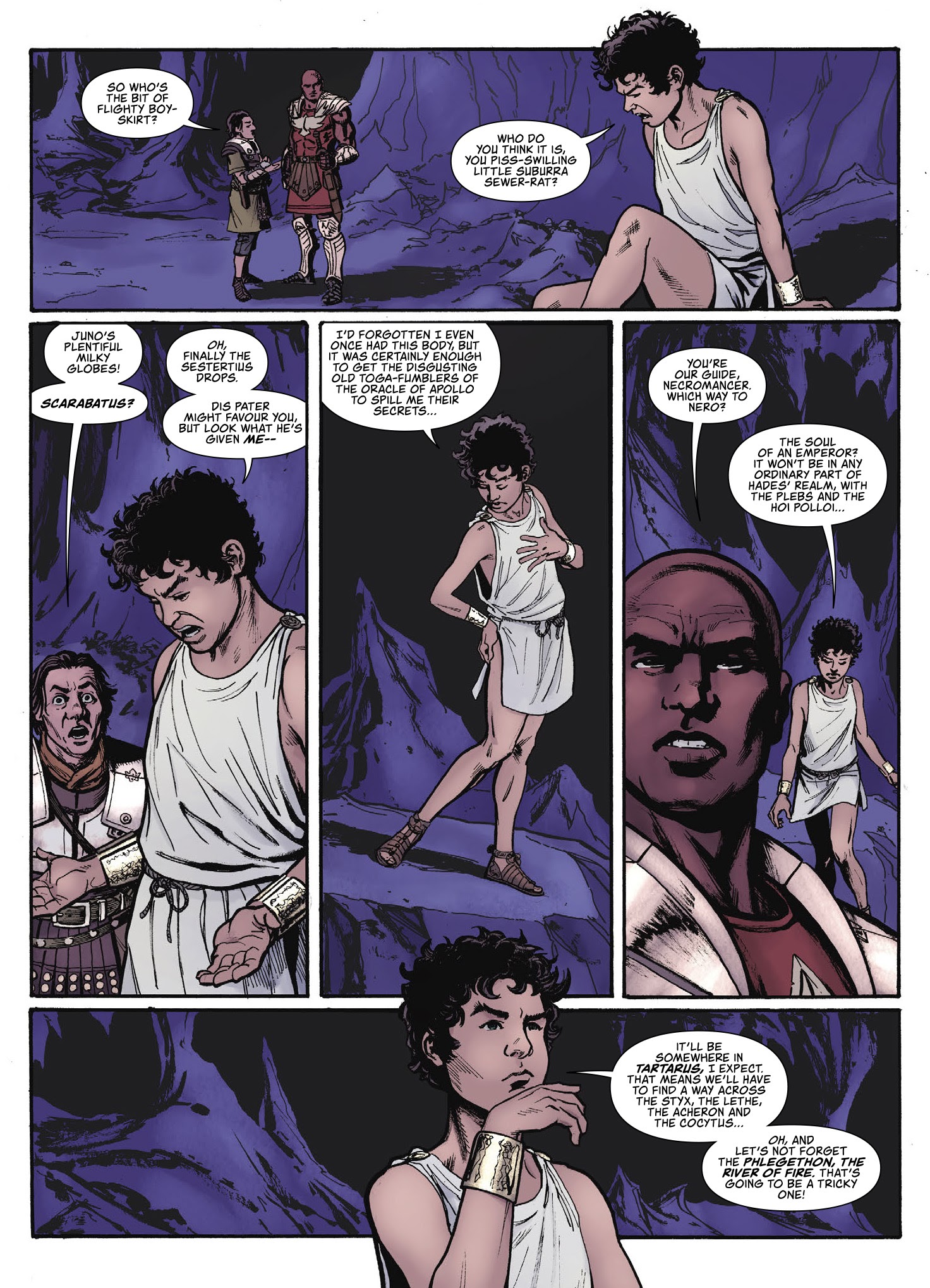 Read online Aquila: The Burning Fields comic -  Issue # TPB - 88