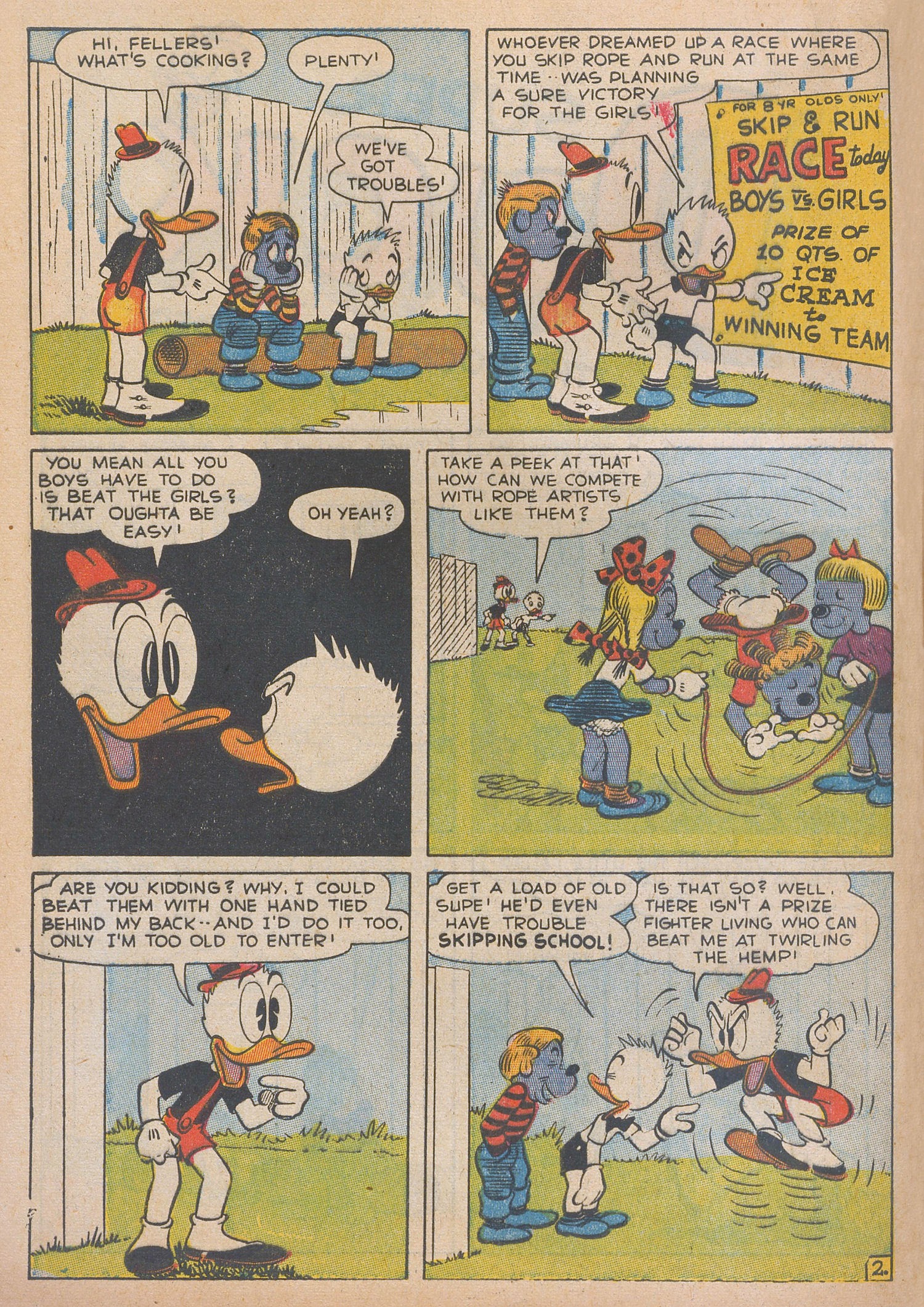 Read online Super Duck Comics comic -  Issue #18 - 4