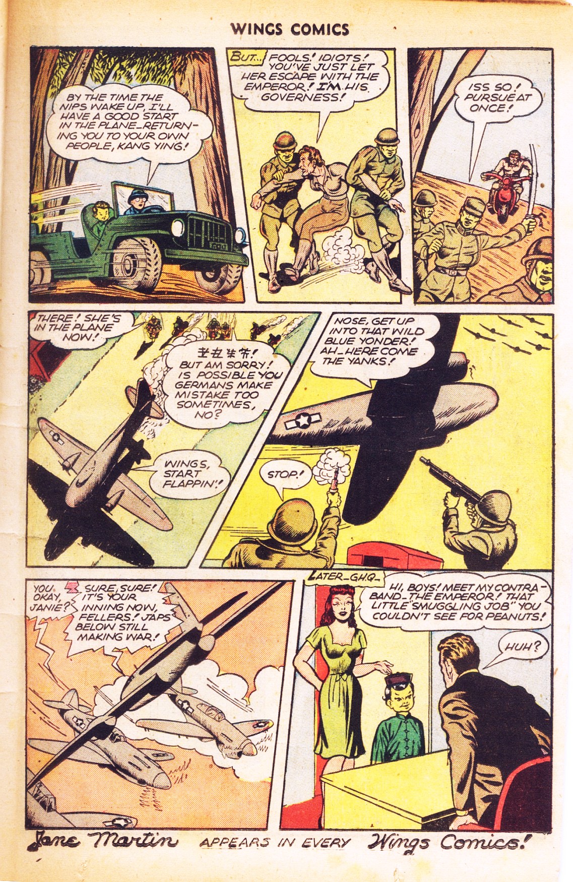 Read online Wings Comics comic -  Issue #66 - 19