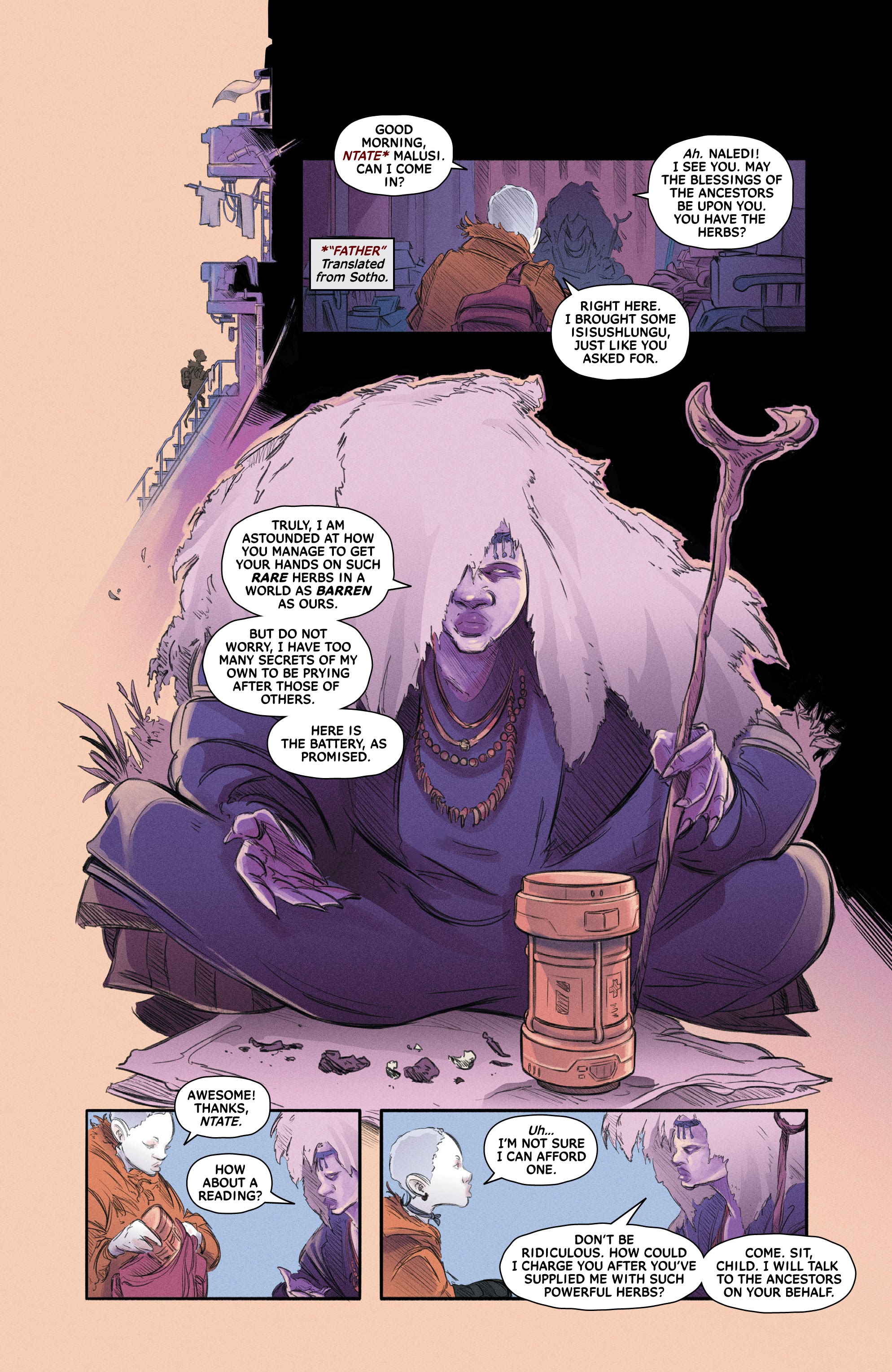 Read online Land of the Living Gods comic -  Issue #1 - 11