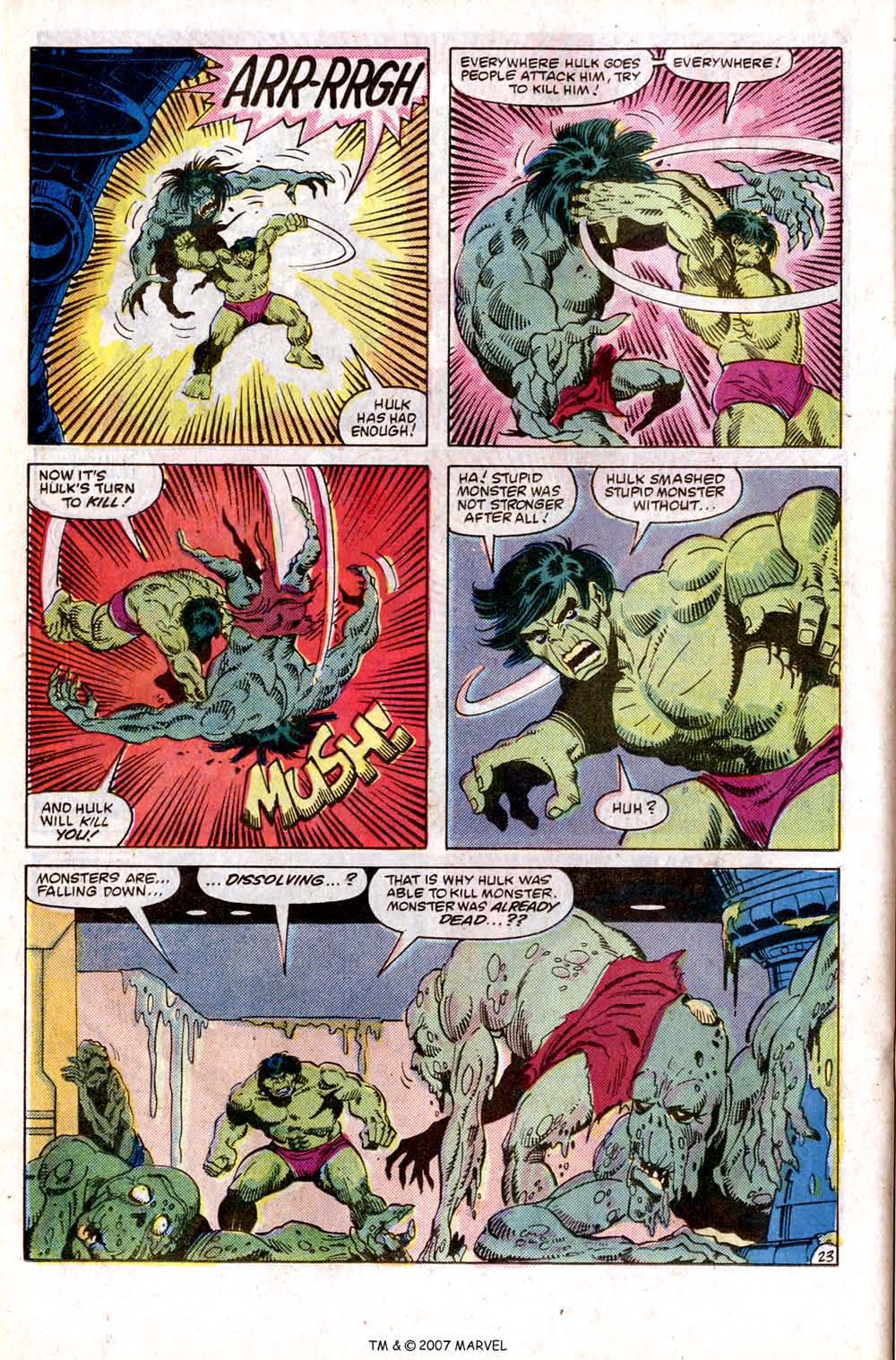 Read online The Incredible Hulk Annual comic -  Issue #14 - 30