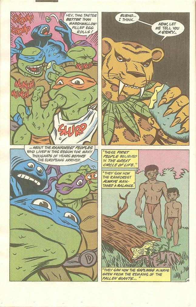 Read online Teenage Mutant Ninja Turtles Adventures (1989) comic -  Issue #14 - 15