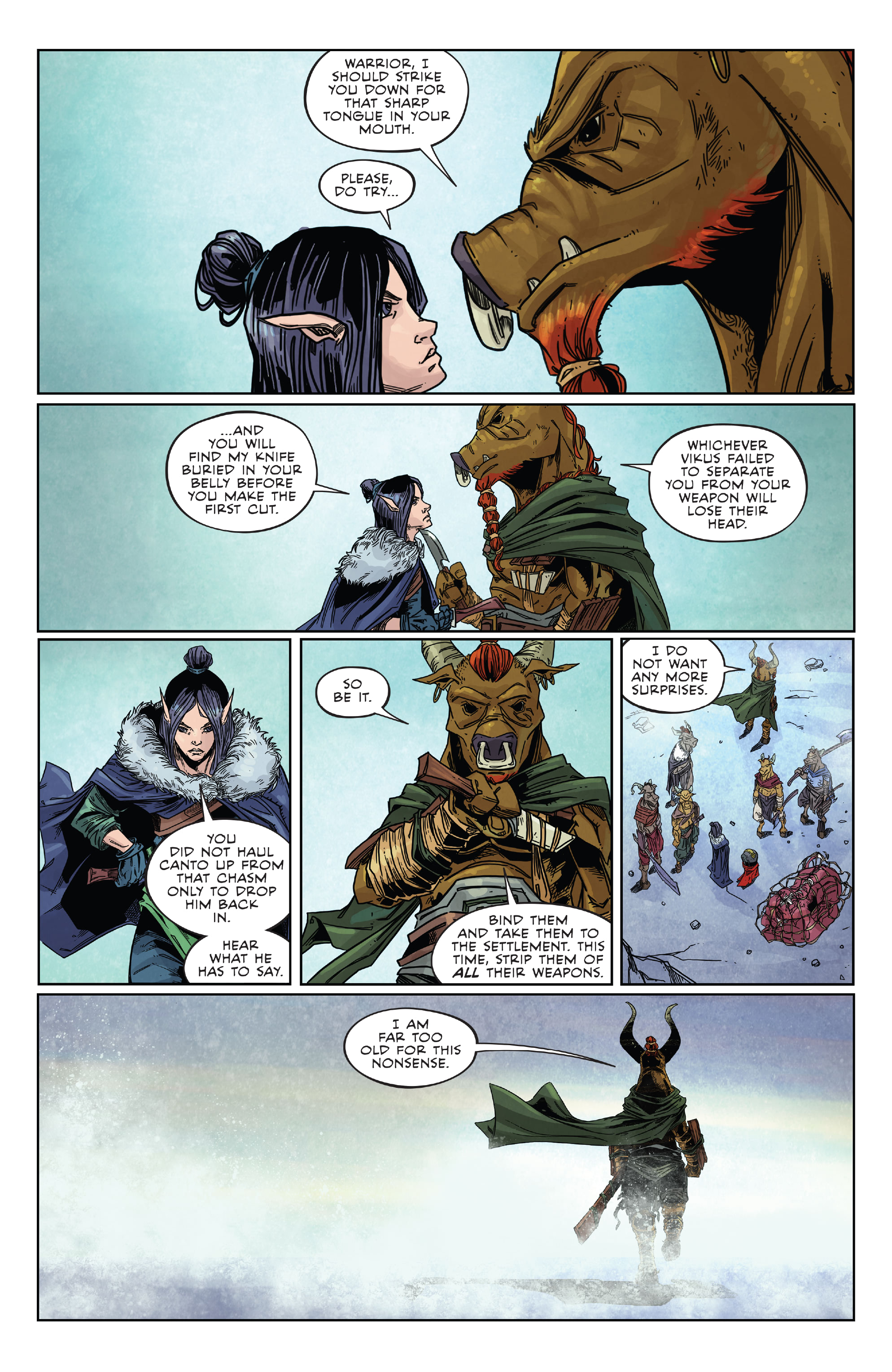 Read online Canto III: Lionhearted comic -  Issue #4 - 7