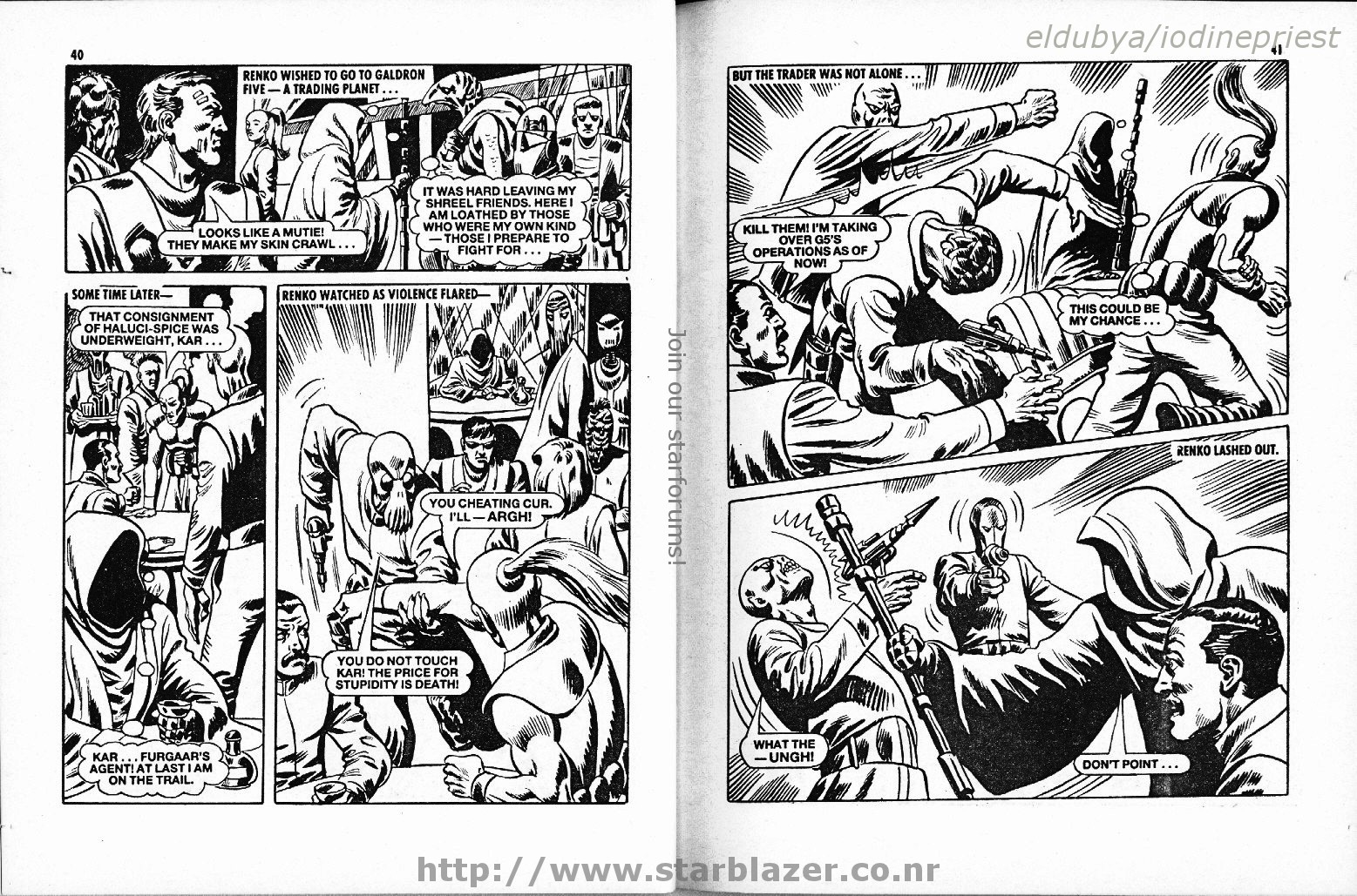 Read online Starblazer comic -  Issue #212 - 22