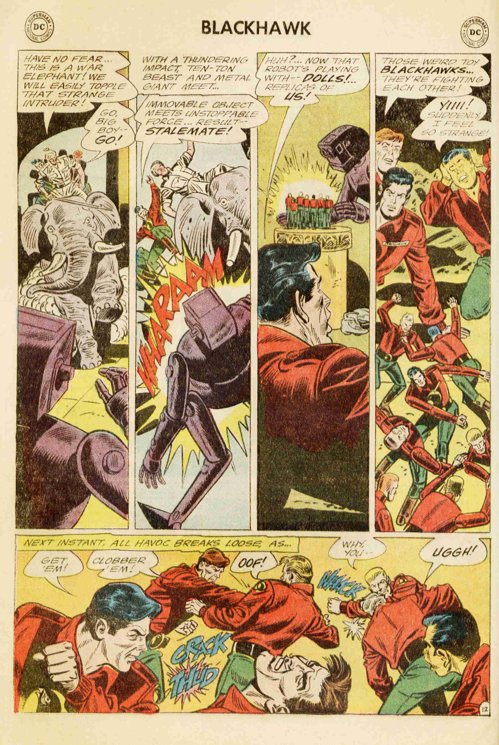 Read online Blackhawk (1957) comic -  Issue #207 - 14