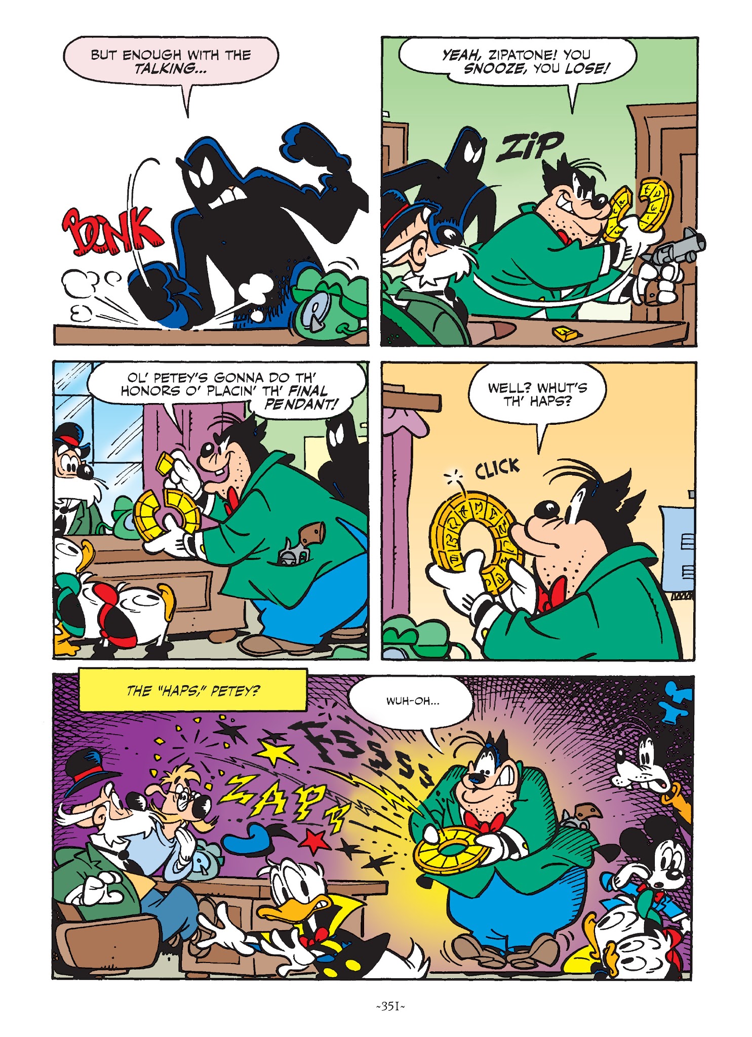 Read online Mickey and Donald: The Search For the Zodiac Stone comic -  Issue # TPB - 350