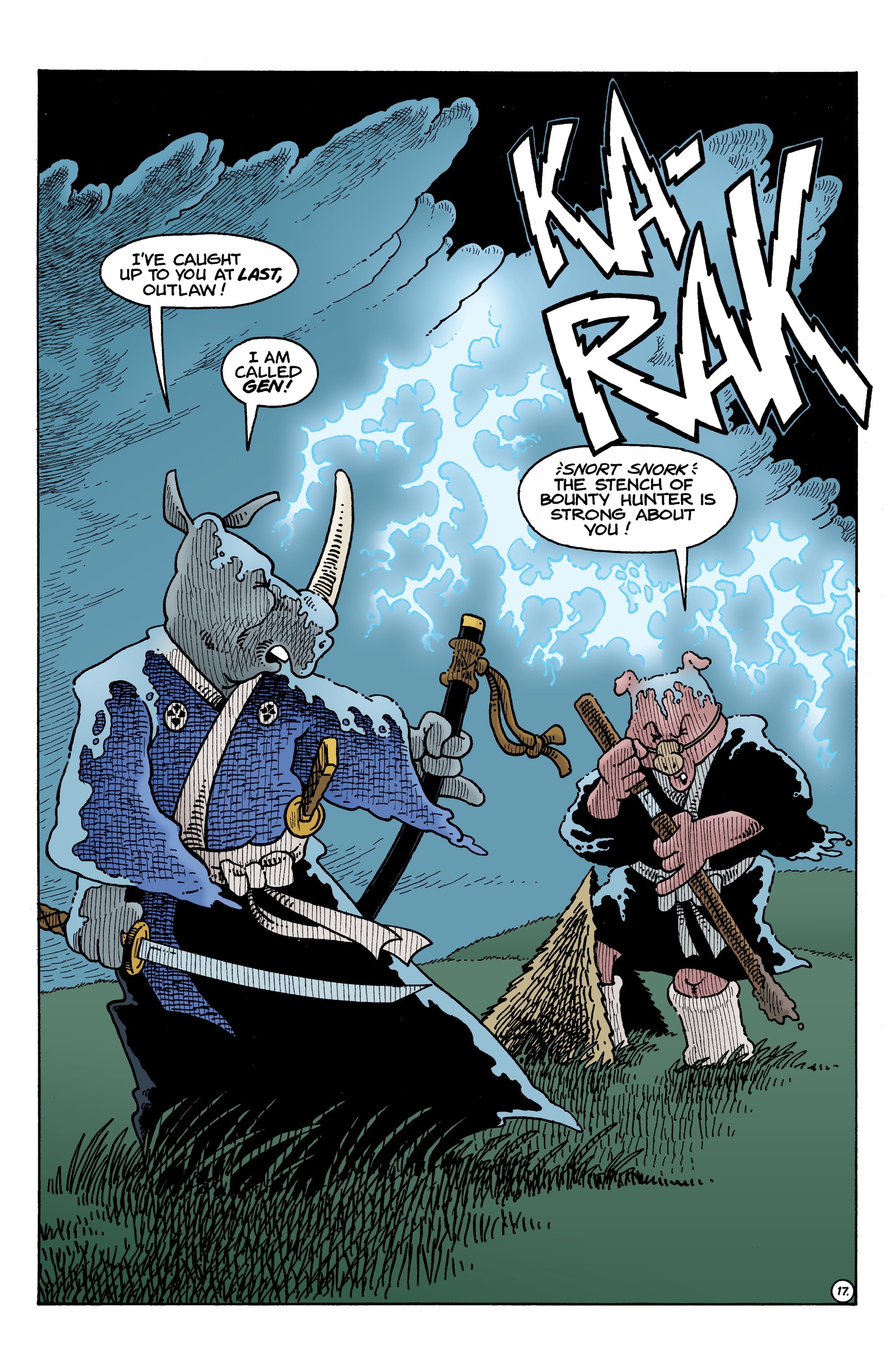 Read online Usagi Yojimbo: The Dragon Bellow Conspiracy comic -  Issue #4 - 19