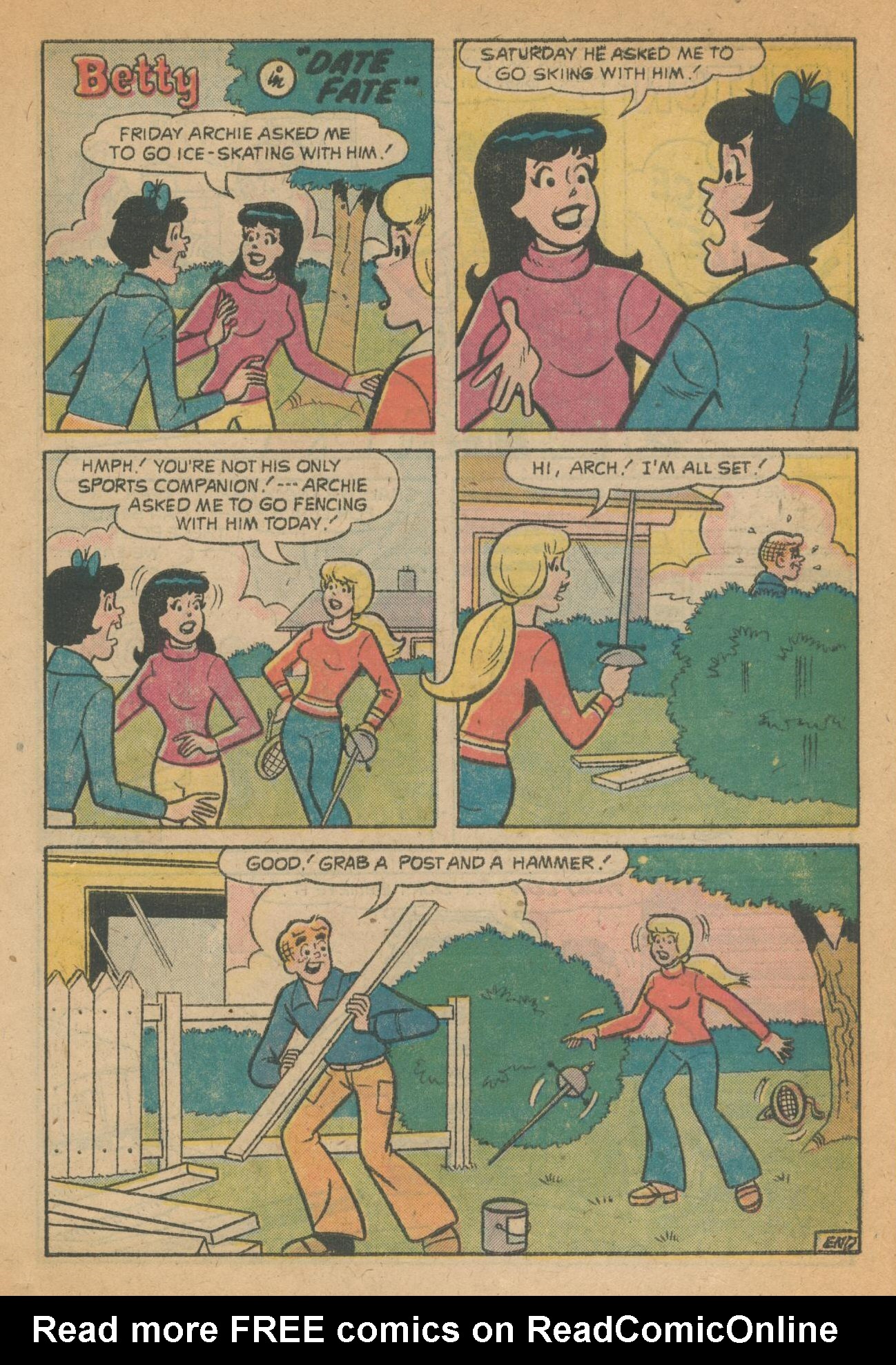 Read online Archie's Joke Book Magazine comic -  Issue #208 - 7