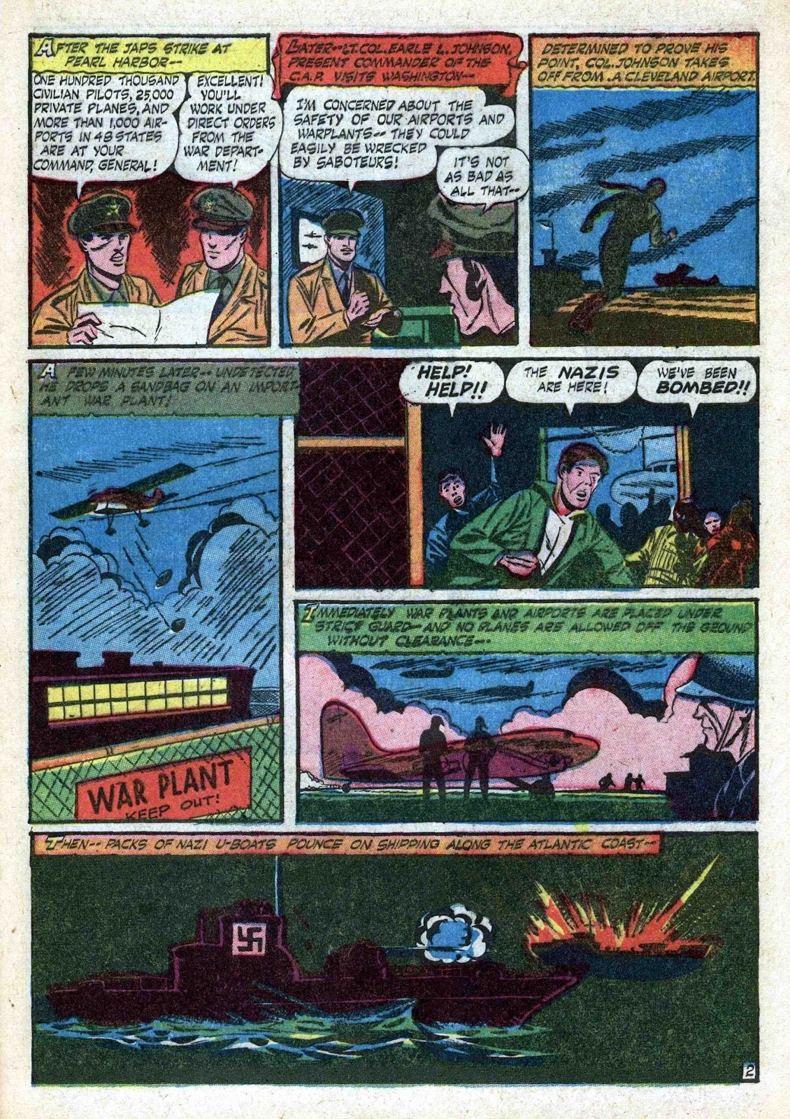 Captain Aero Comics issue 21 - Page 41