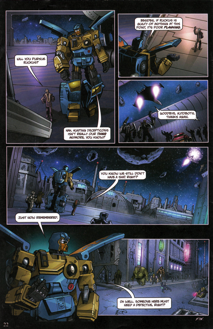Read online Transformers: Timelines comic -  Issue #0 Special - 24