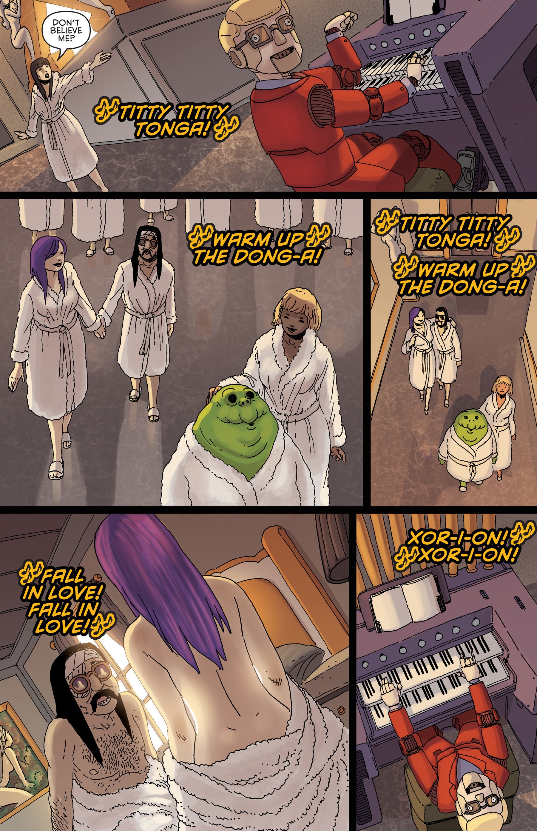 Read online Space Bastards: Special Delivery comic -  Issue # TPB - 16