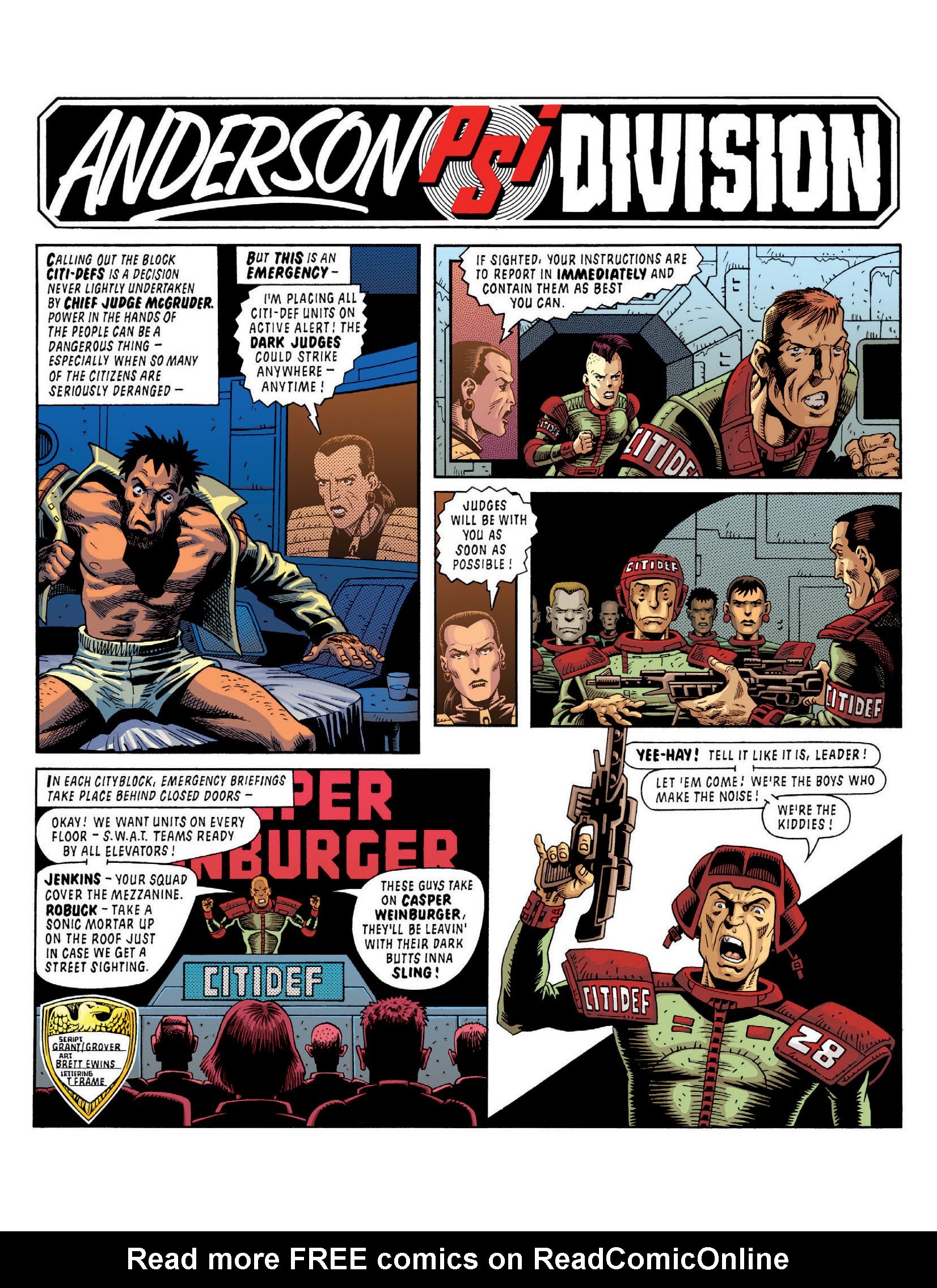 Read online Essential Judge Dredd: Dredd Vs Death comic -  Issue # TPB (Part 1) - 83