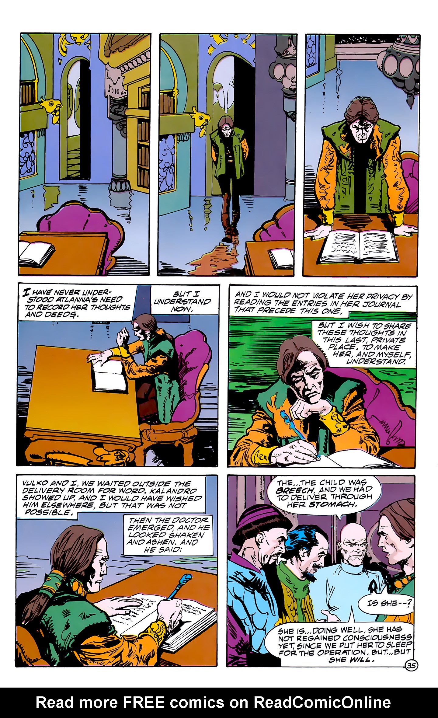 Read online Atlantis Chronicles comic -  Issue #7 - 36