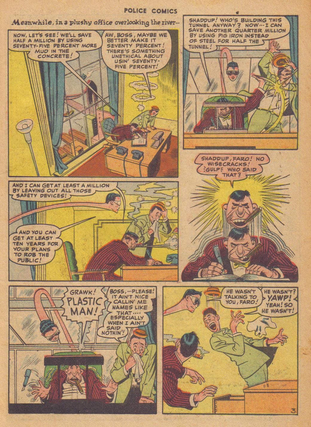 Read online Police Comics comic -  Issue #66 - 6
