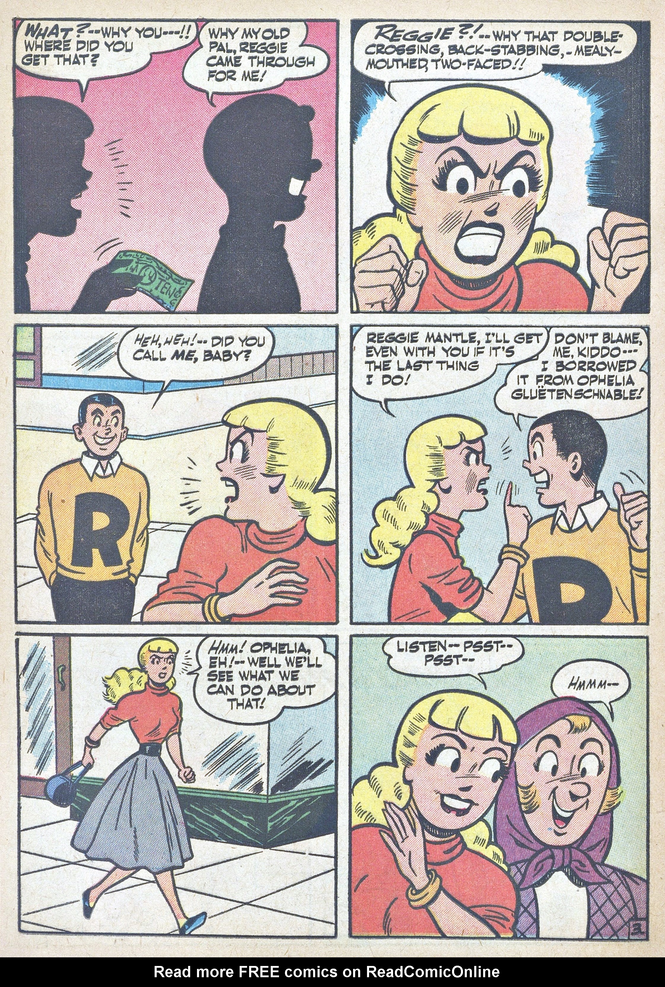 Read online Archie's Rival Reggie comic -  Issue #9 - 22