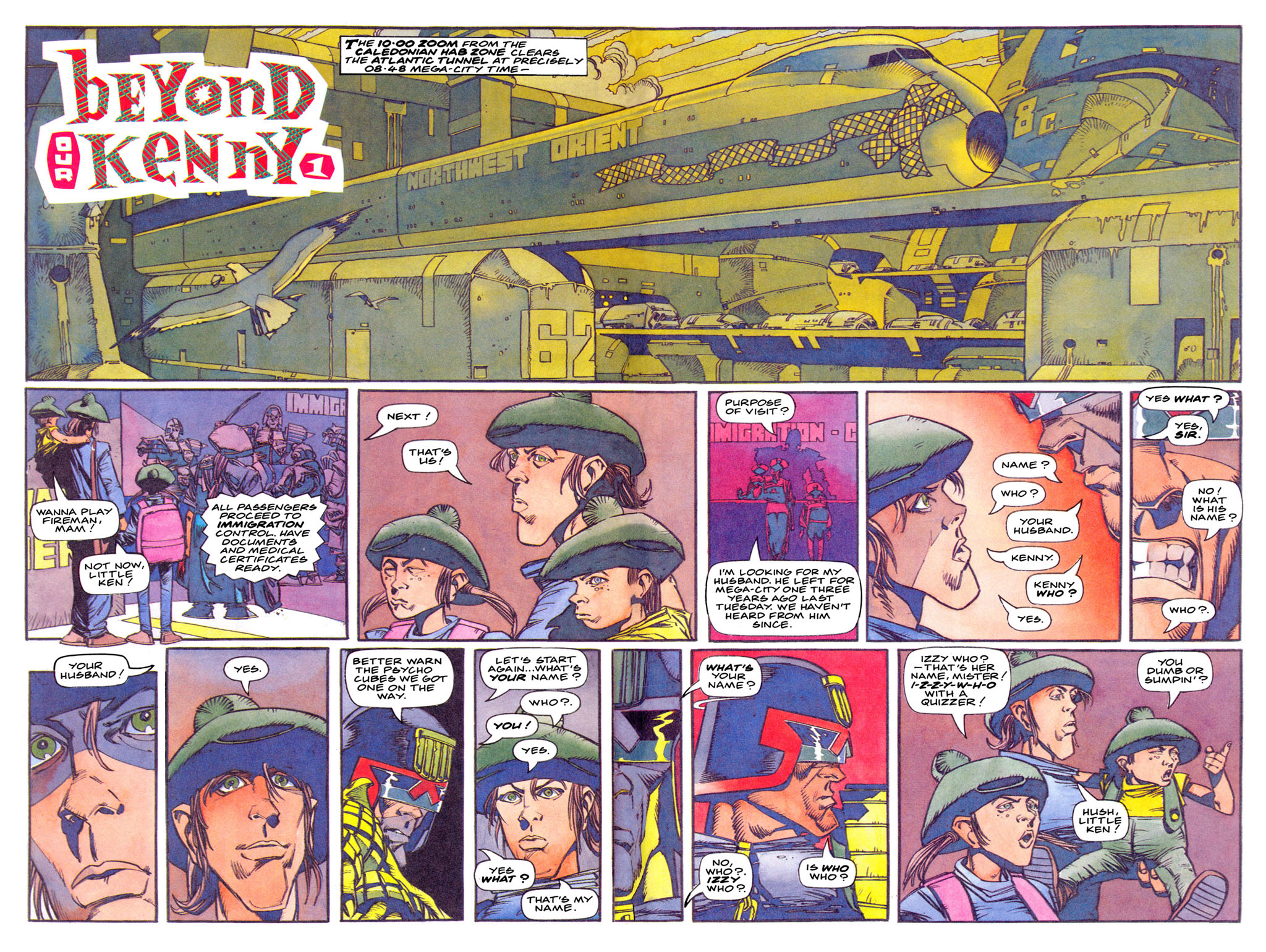 Read online Judge Dredd: The Megazine comic -  Issue #1 - 44